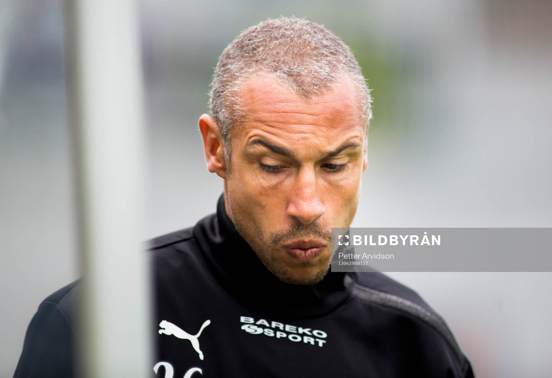 Henrik Larsson på bänken. Medan hans son Jordan Larsson