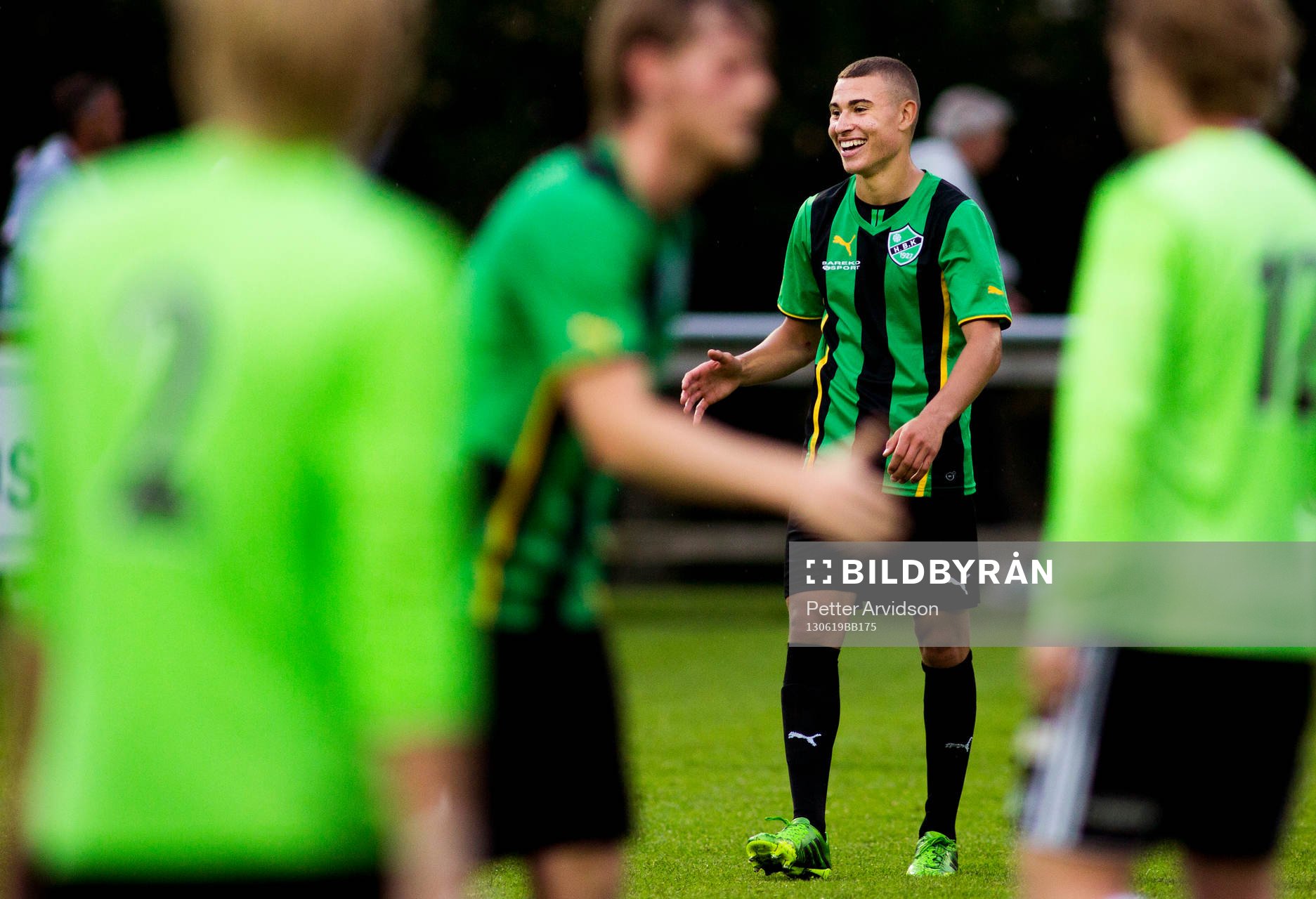 Henrik Larsson, Högaborgs BK kramar om sin son Jordan