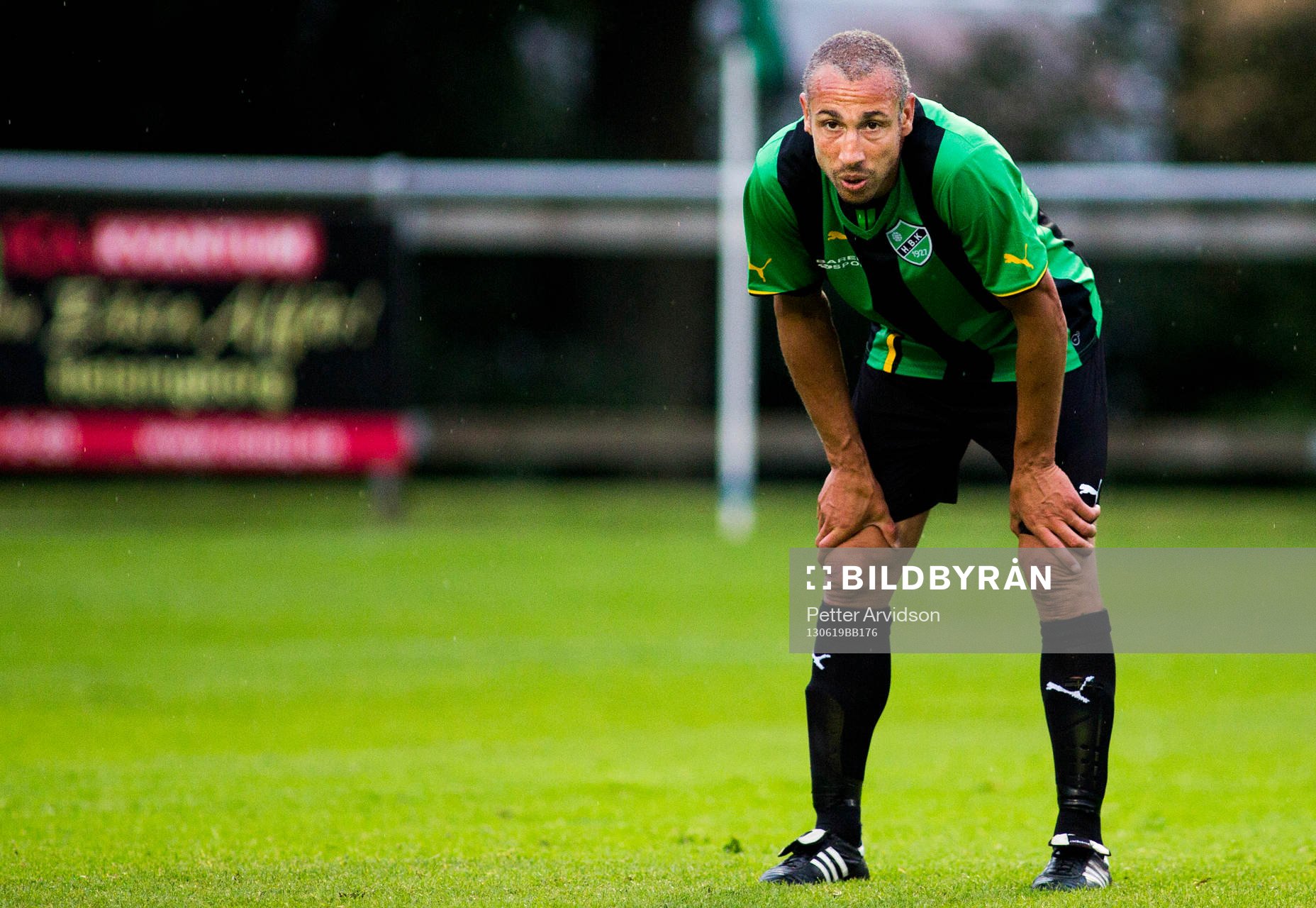 Henrik Larsson, Högaborgs BK pustar ut