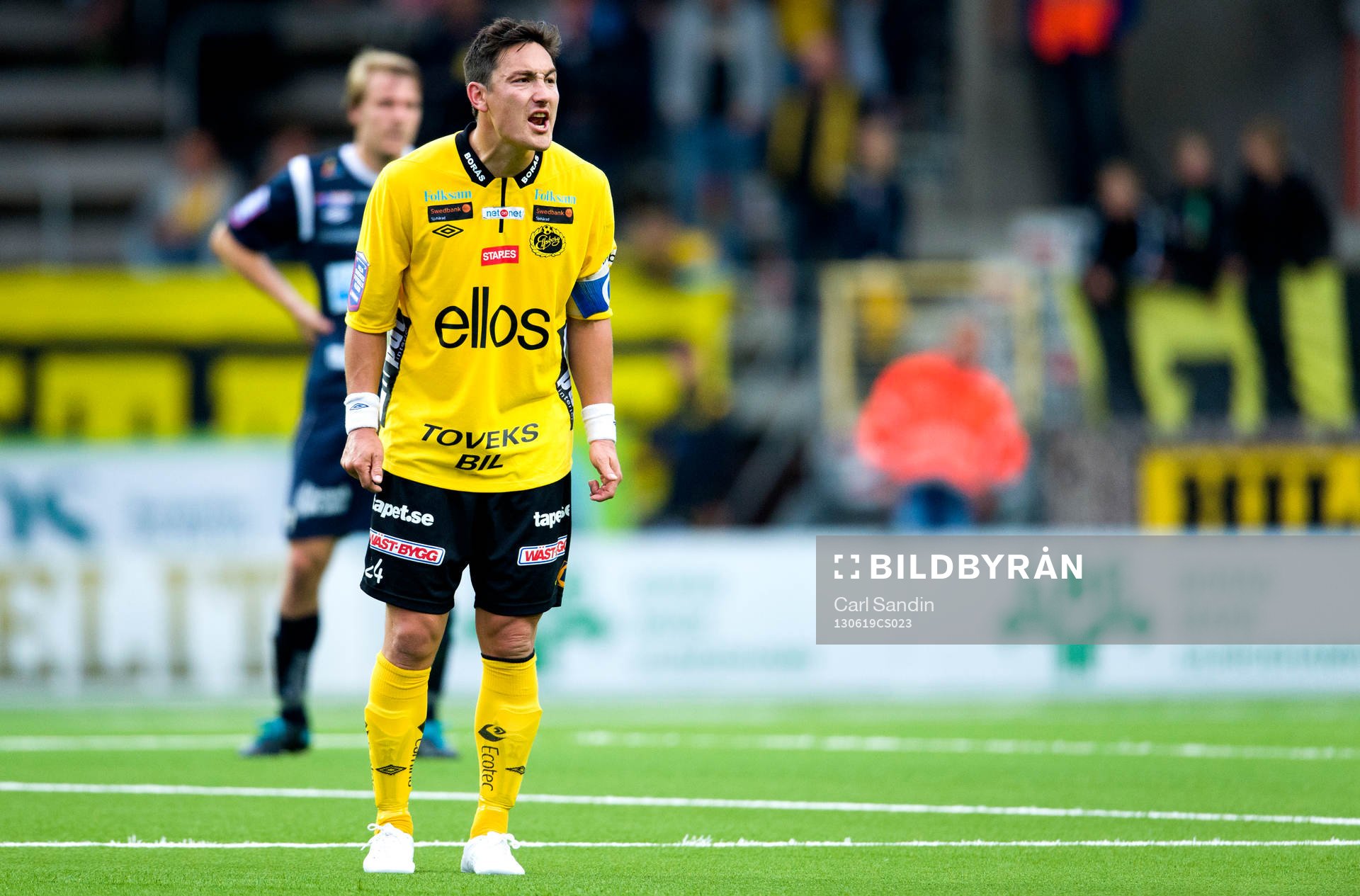 Elfsborgs Stefan Ishizaki ropar till sina lagkamrater i