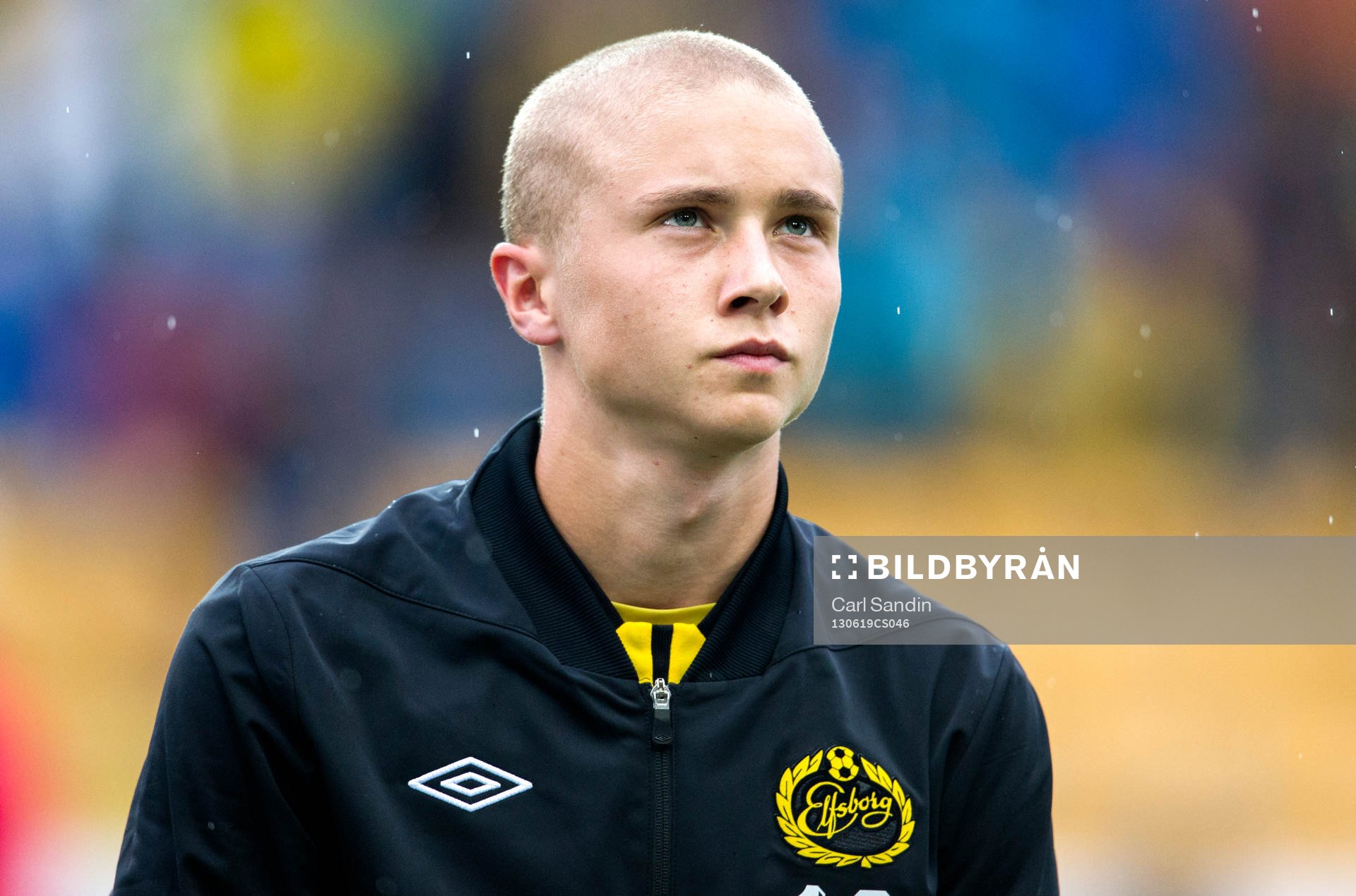 Elfsborgs Sebastian Holmén vid lineup i