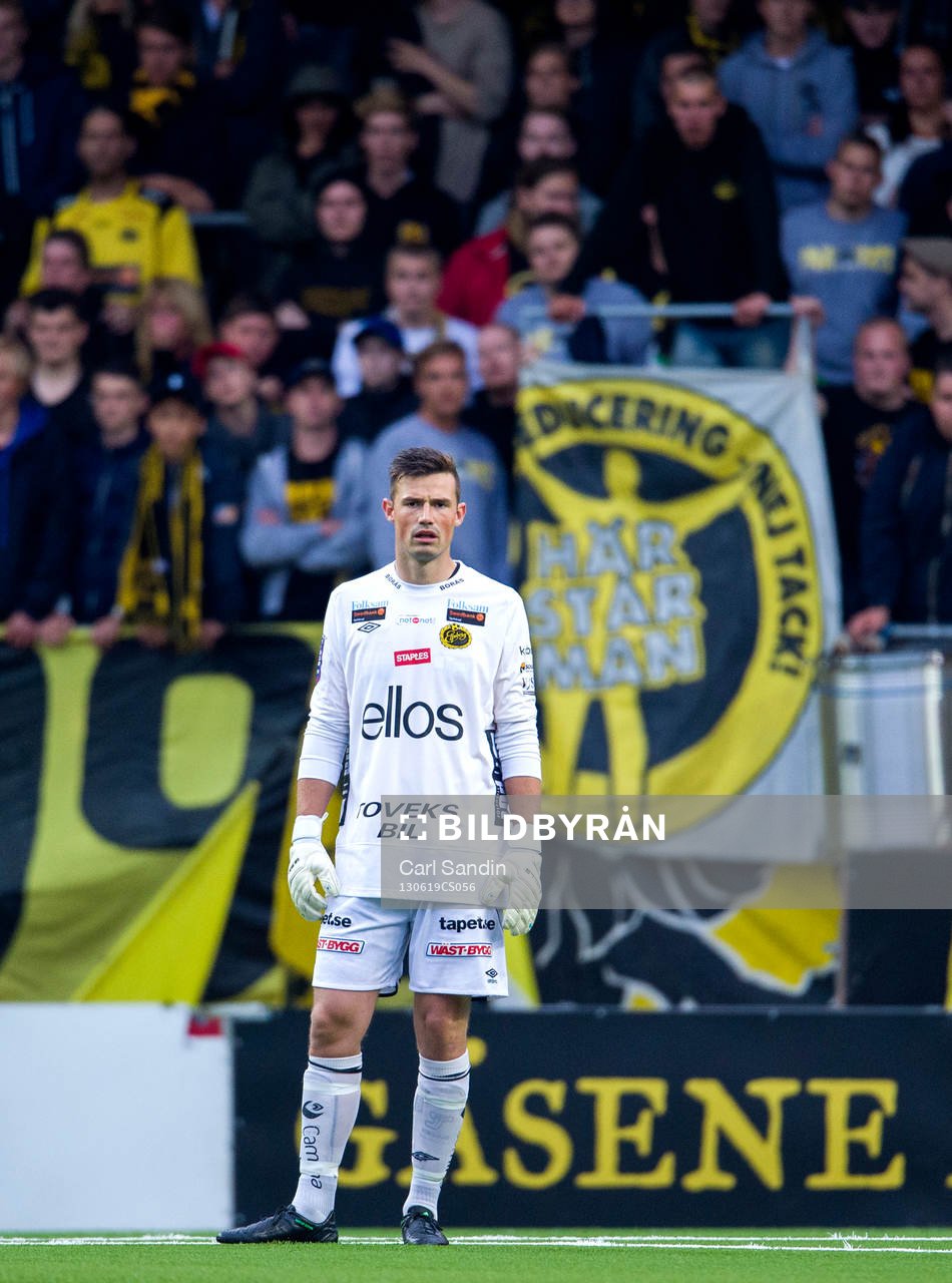 Elfsborgs målvakt Kevin Stuhr-Ellegaard i