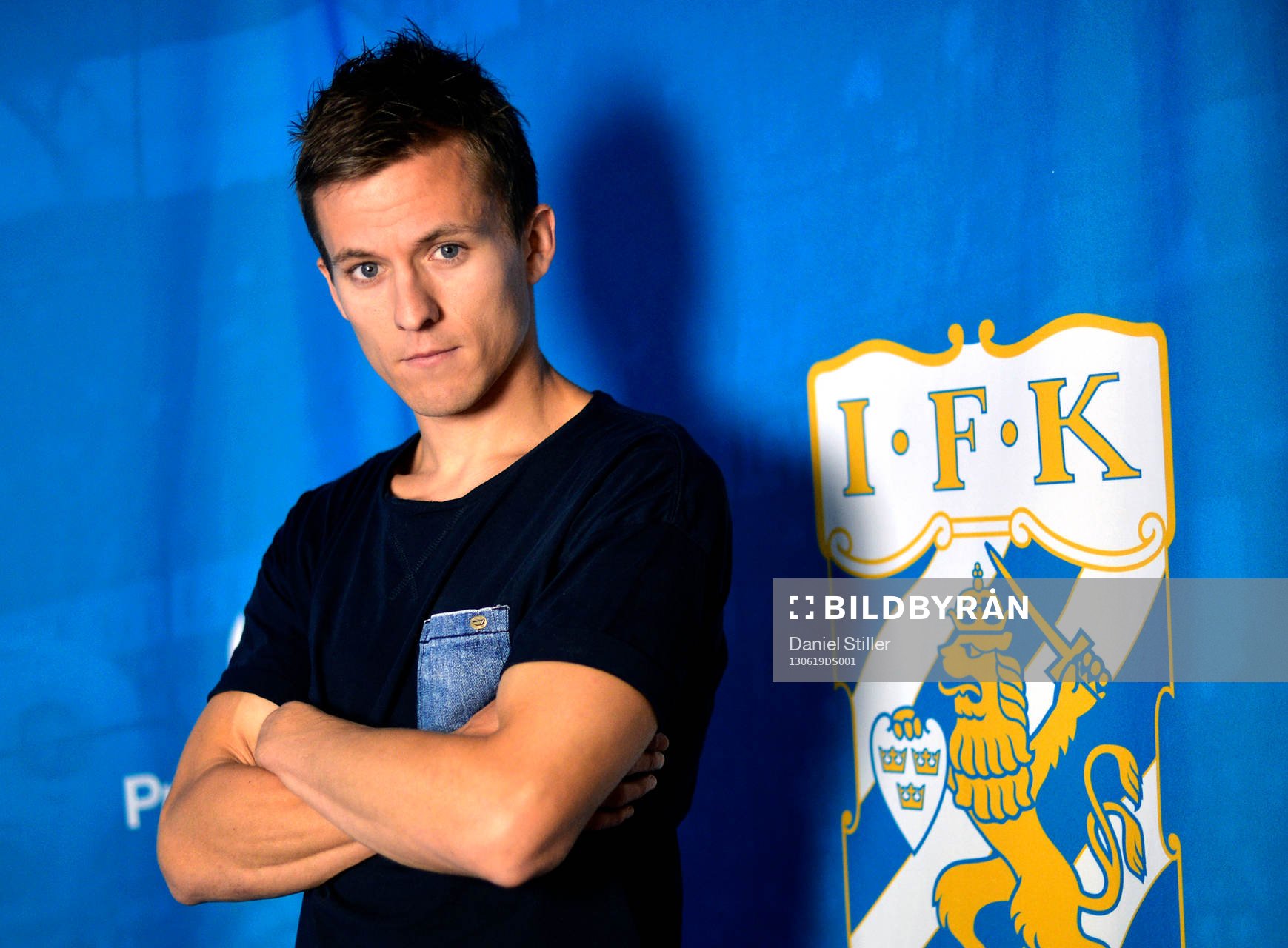 IFK Göteborg presenterar nyförvärvet Lasse Vibe från