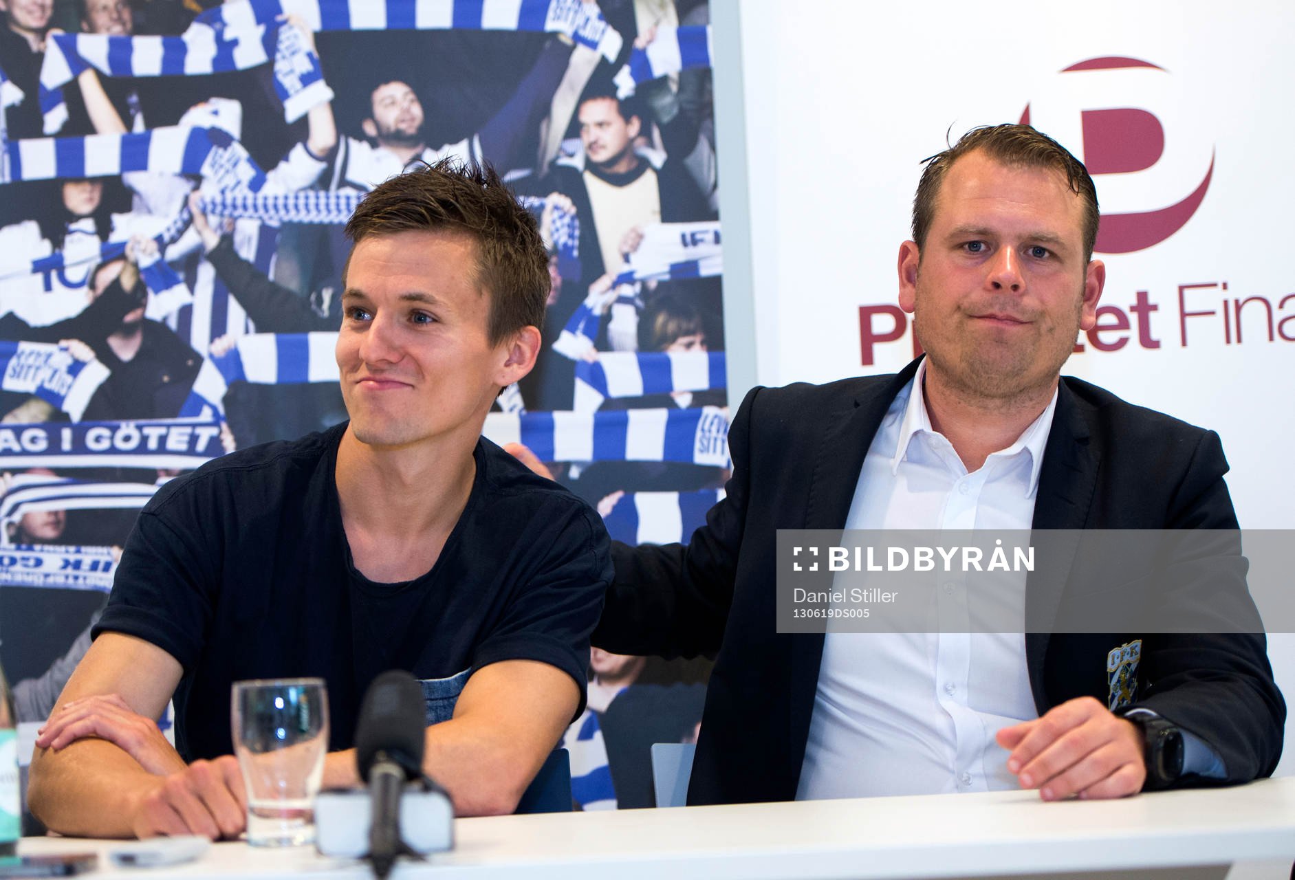 Sportchef Håkan Mild och tränare Mikael Stahre, tränare