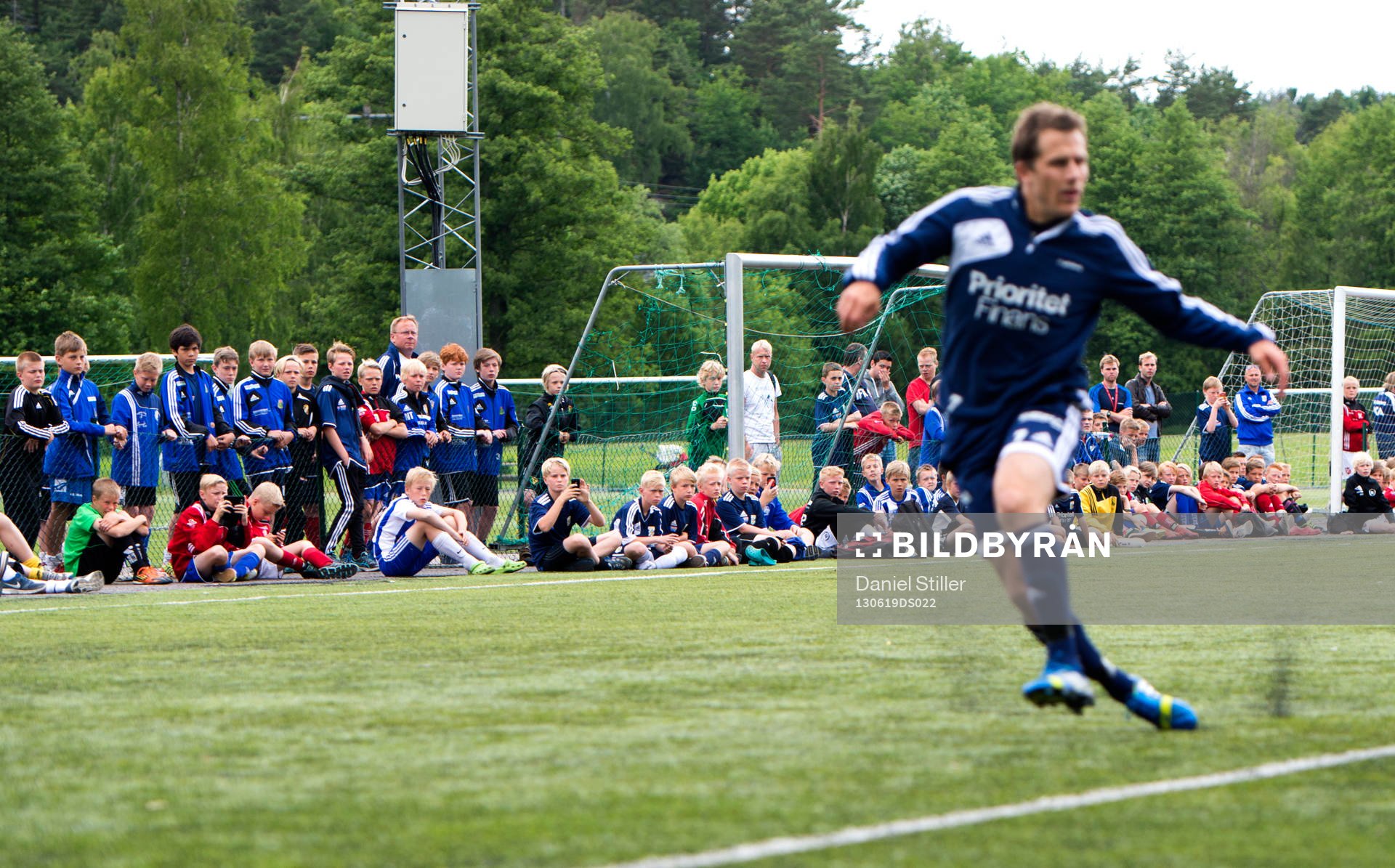 Ungdomar från IFK Göteborgs Summercamp 2013 besökte