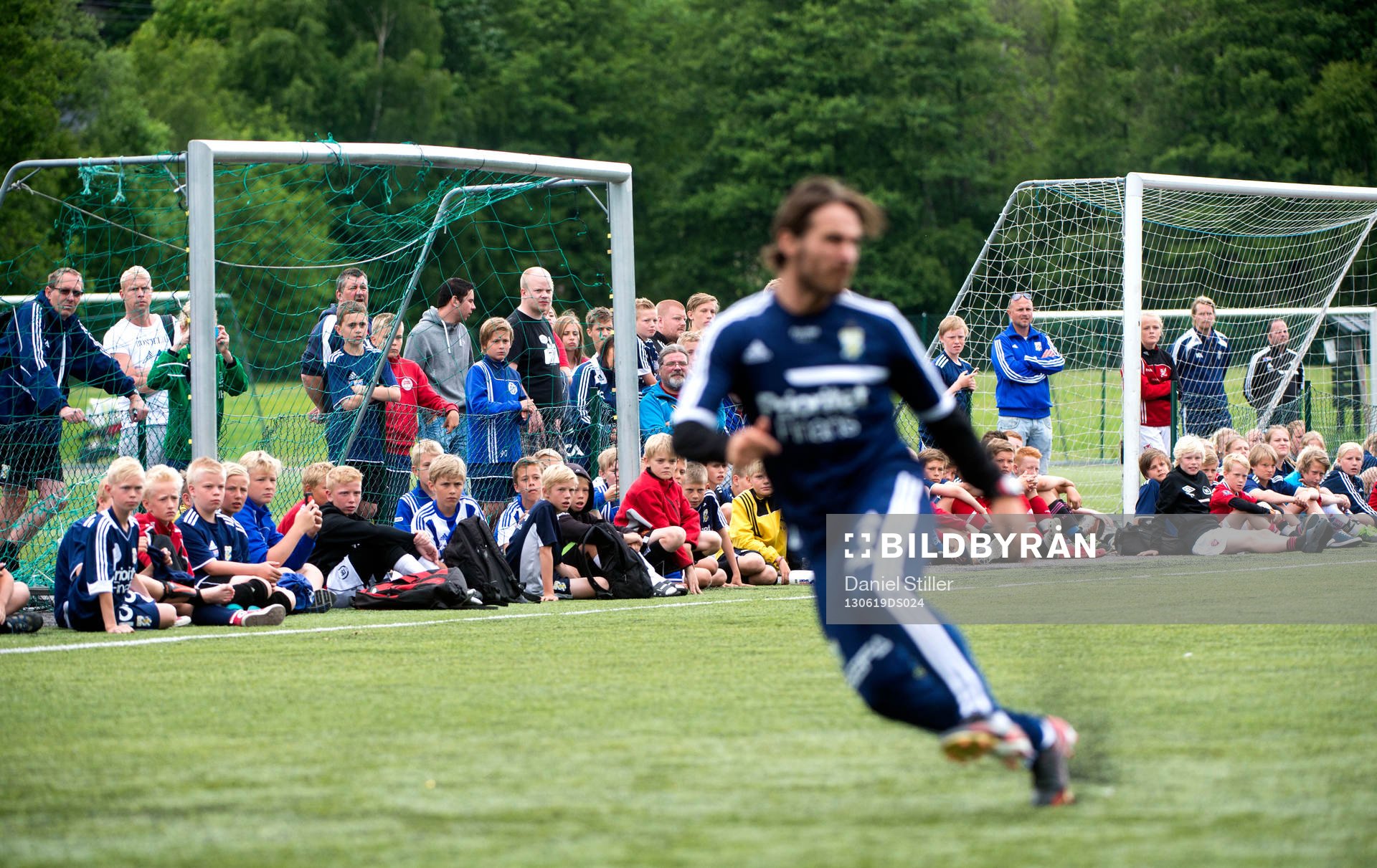 Ungdomar från IFK Göteborgs Summercamp 2013 besökte