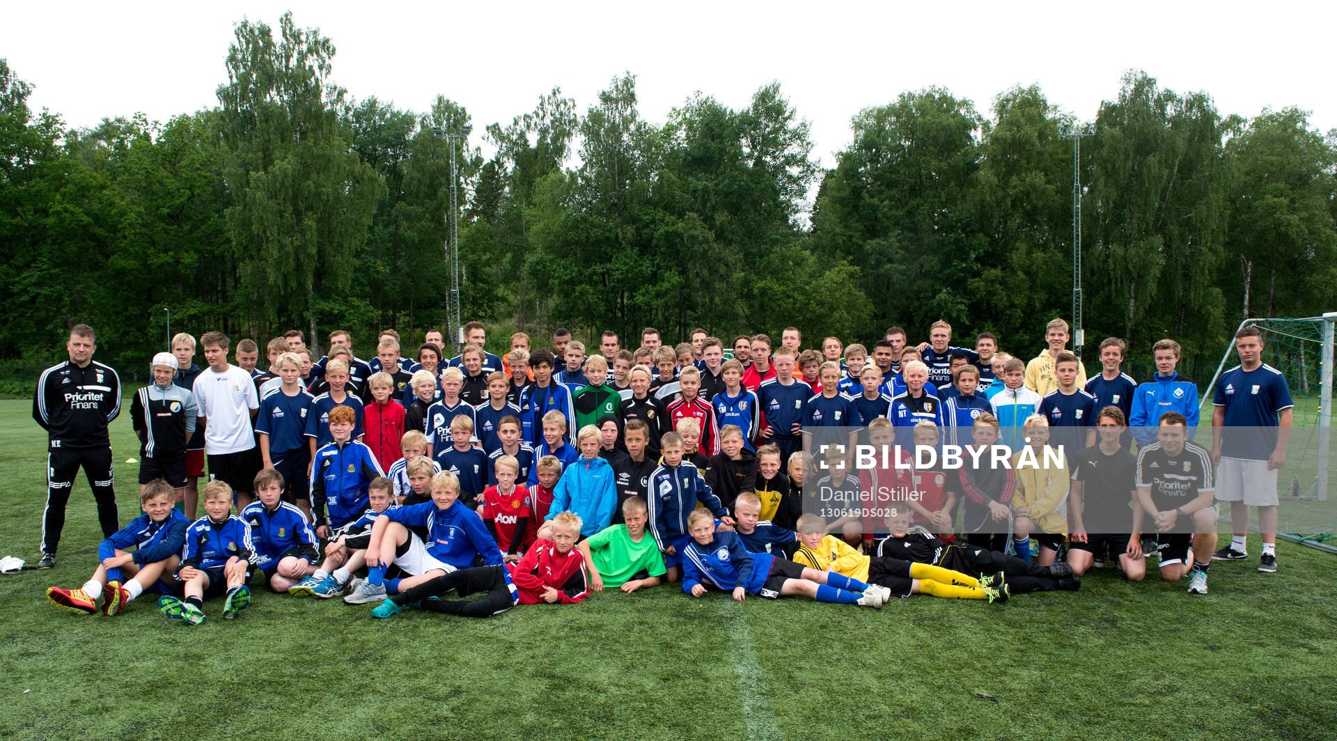 Ungdomar från IFK Göteborgs Summercamp 2013 besökte