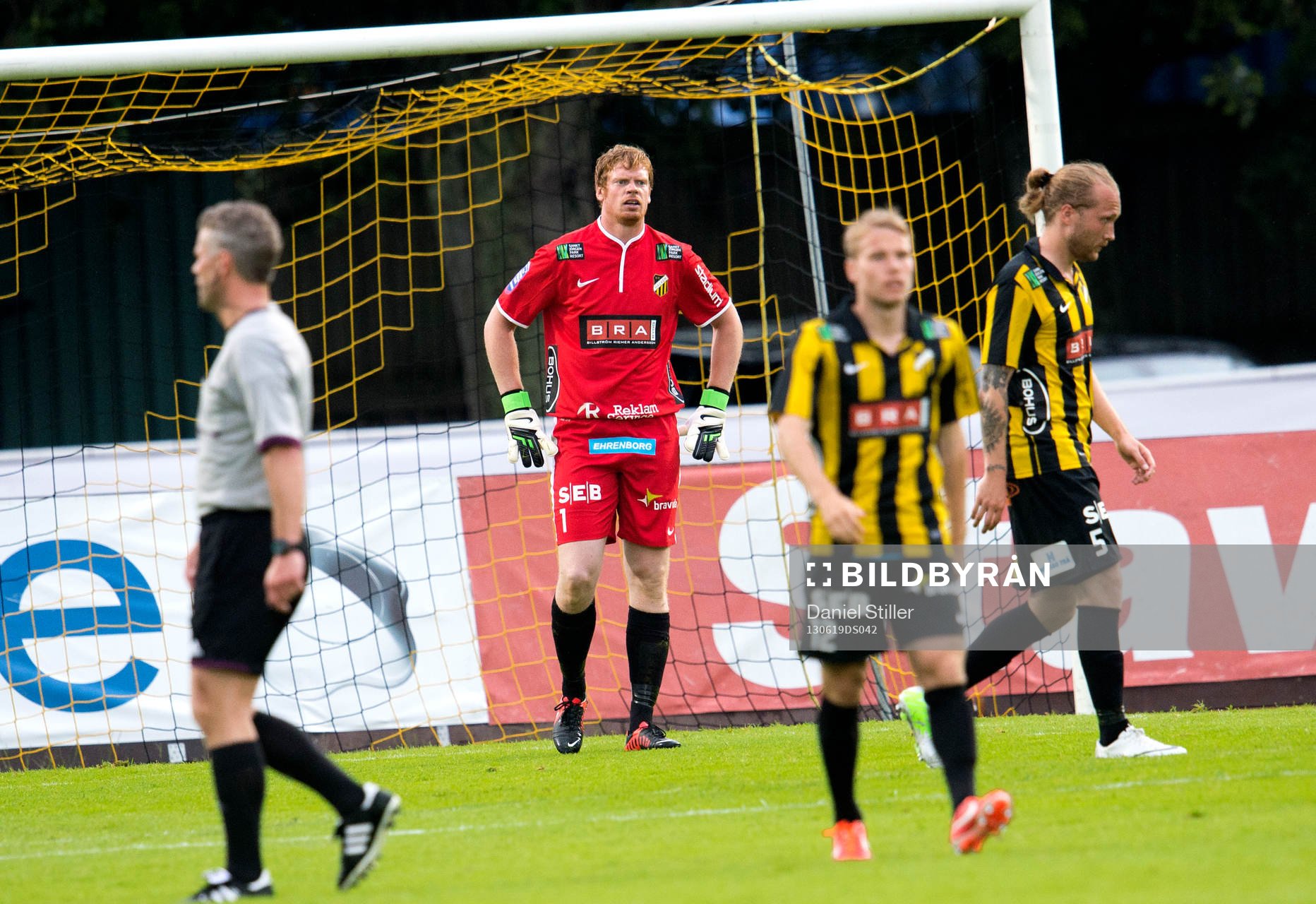 Christoffer Källqvist, målvakt i Häcken, deppar