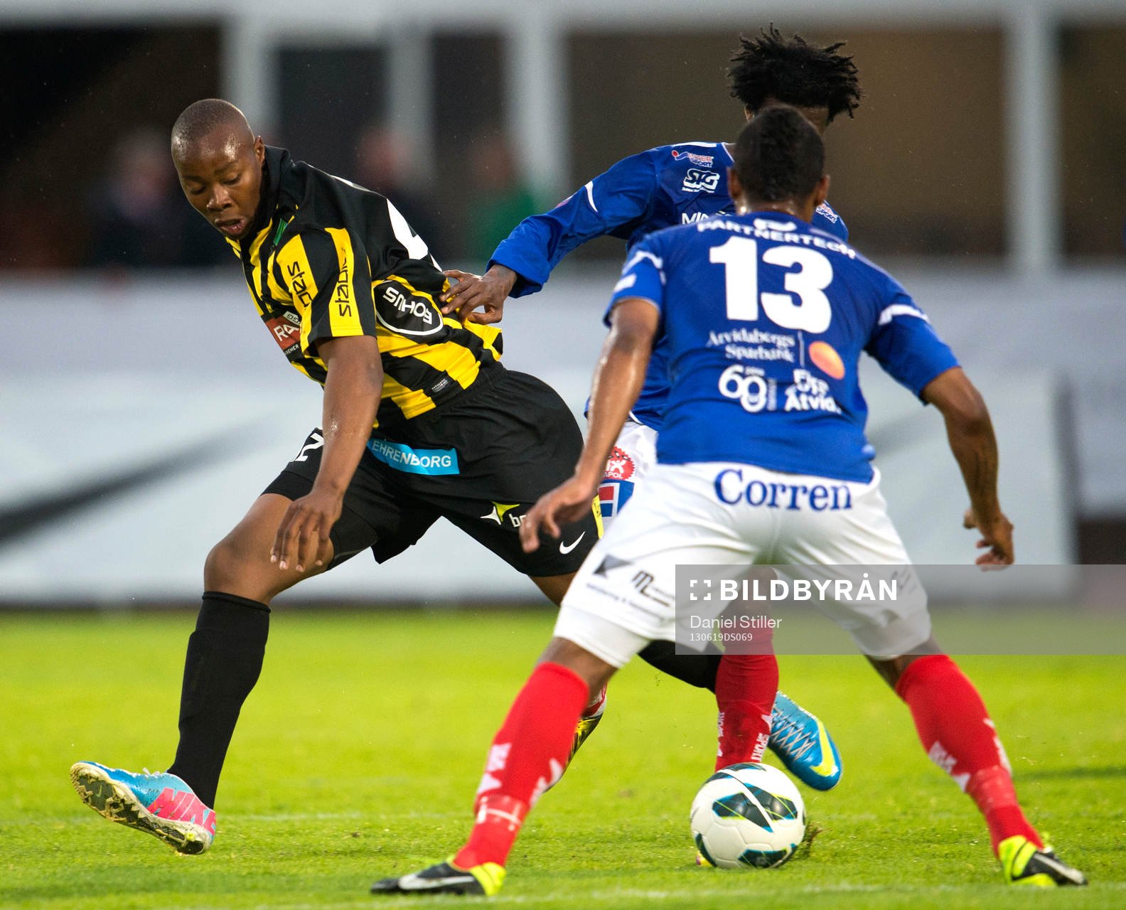 Häckens Carlos Strandberg i matchen mellan Häcken och