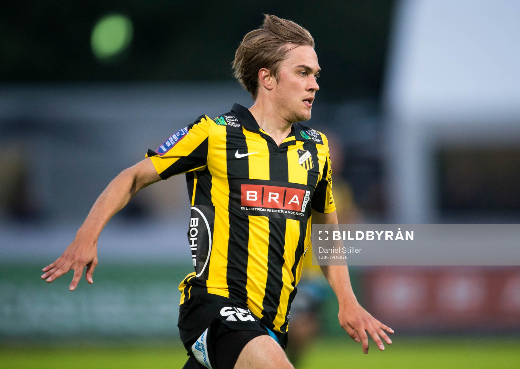 Häckens Mika Ojala i matchen mellan Häcken och Åtvidaberg  19 juni 2013 i Göteborg .
