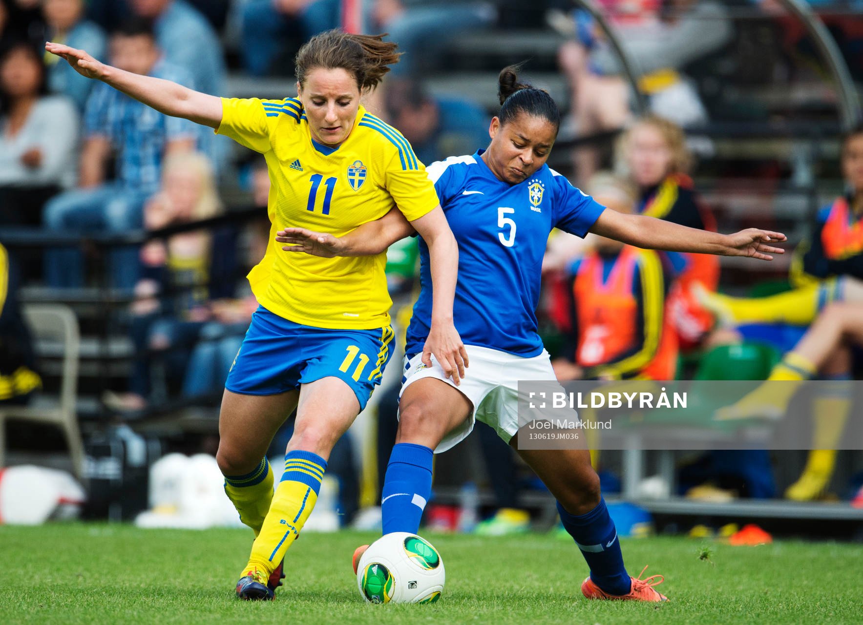 Sveriges Antonia Göransson utmanar Brasiliens Francielle i