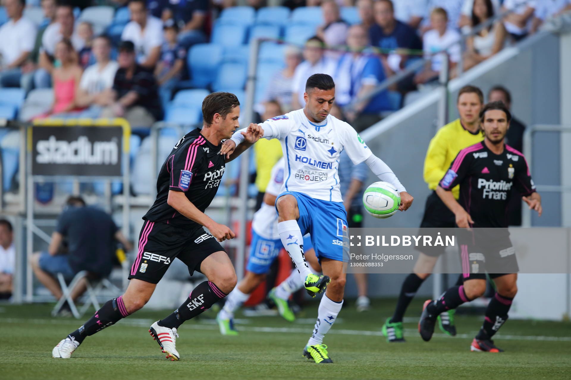 Norrköpings Imad Khalili i matchen mellan IFK Norrköping