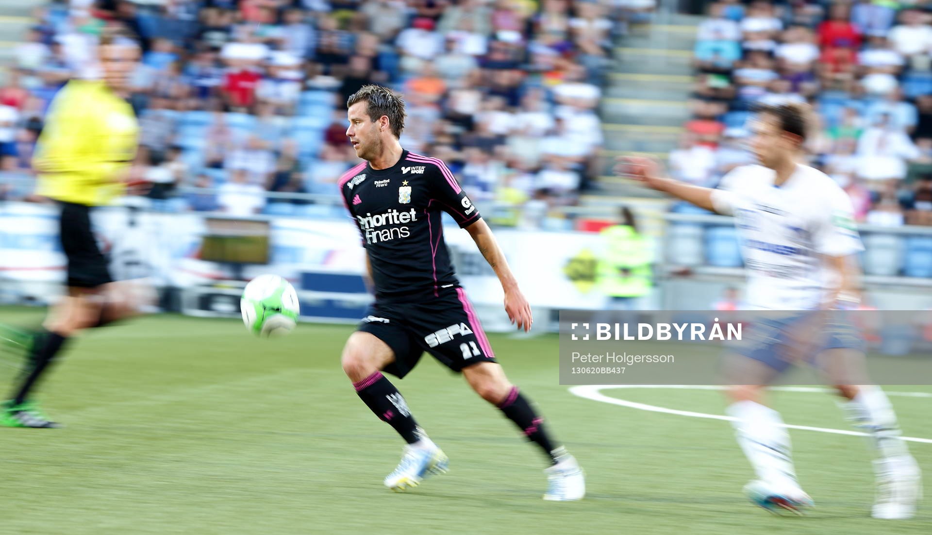 Göteborgs Pontus Farnerud i matchen mellan IFK Norrköping