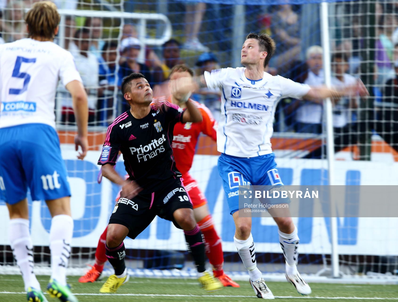 Göteborgs Daniel Sobralense och Norrköpings Gunnar Heidar