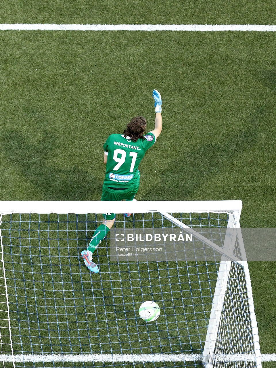 Besviken Norrköpings målvakt David Mitov Nilsson