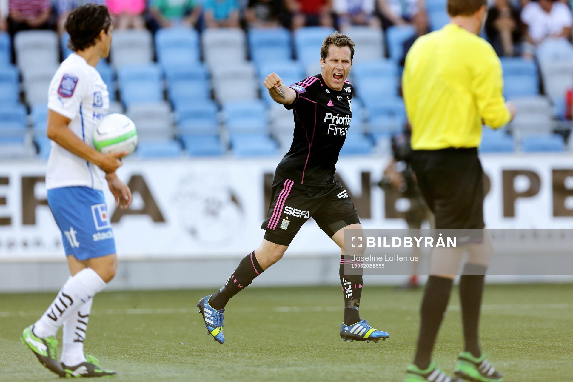 Göteborgs Tobias Hysén jublar