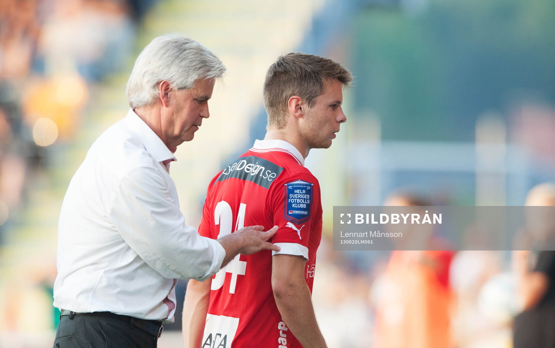 Nanne Bergstrand, tränare, Kalmar och Måns Söderqvist,