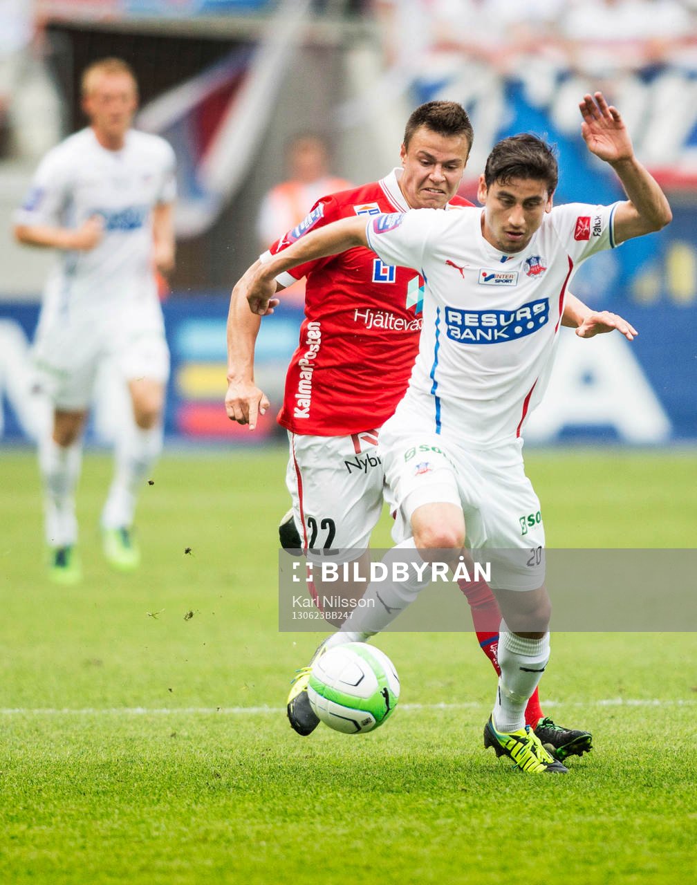 Melker Hallberg, Kalmar FF, Alejandro Bedoya, Helsingborgs