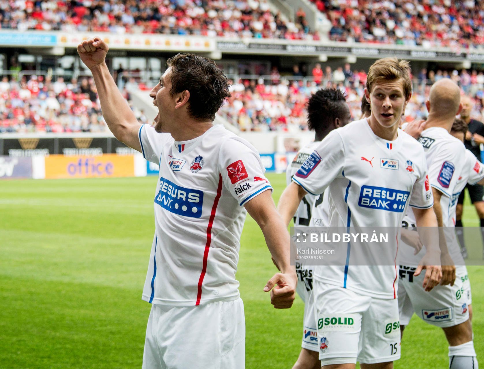 Alejandro Bedoya, Helsingborgs IF, Jubel