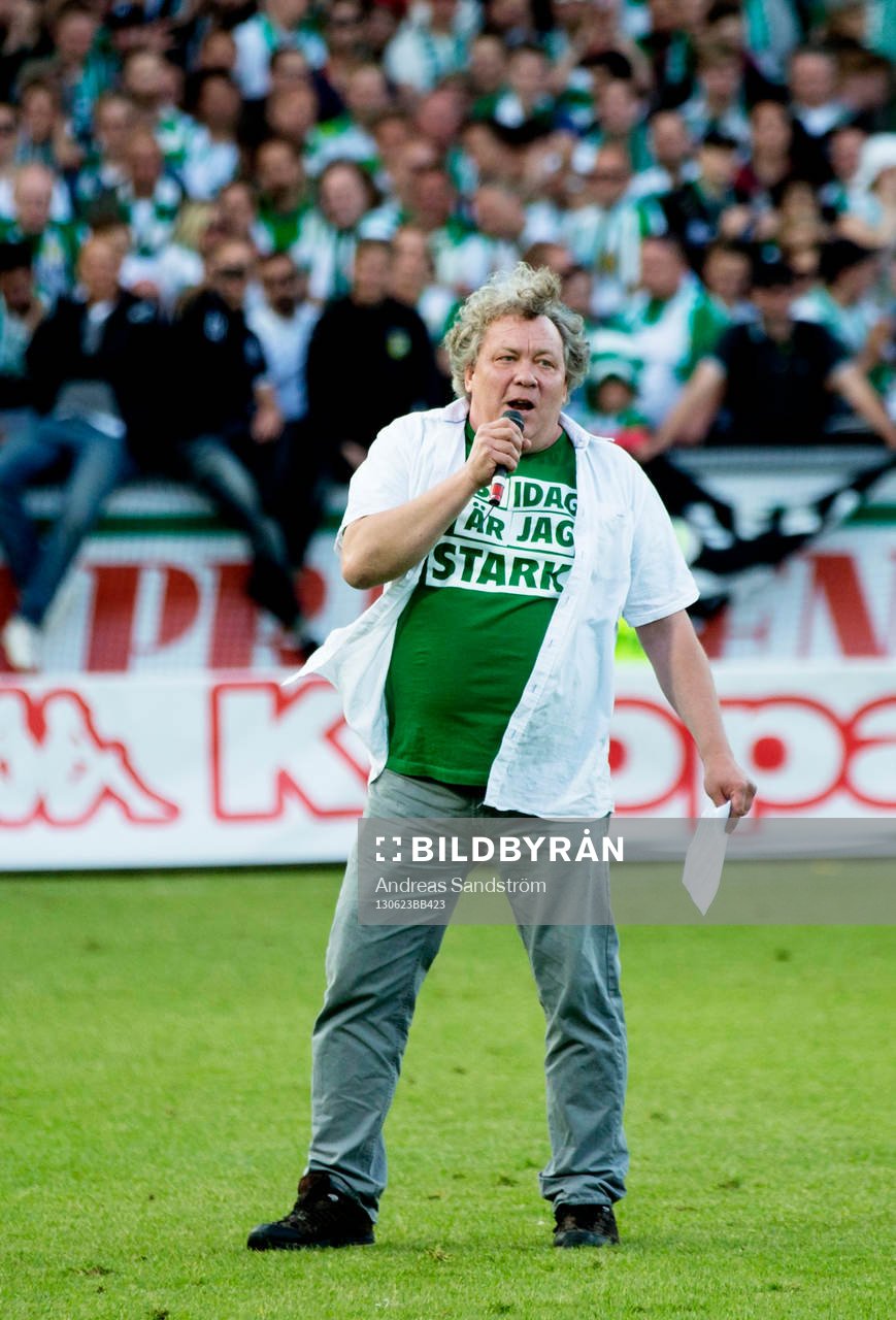 Leif Andrée håller ett tal
