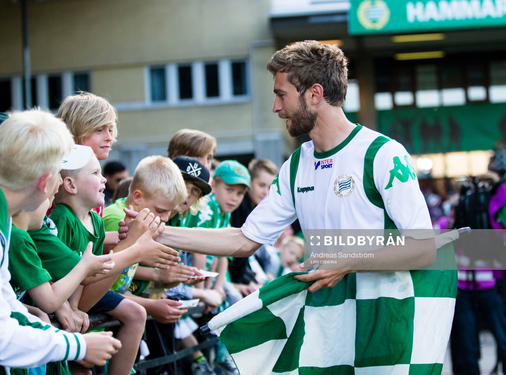 Hammarbys Christophe Lallet tackar fansen