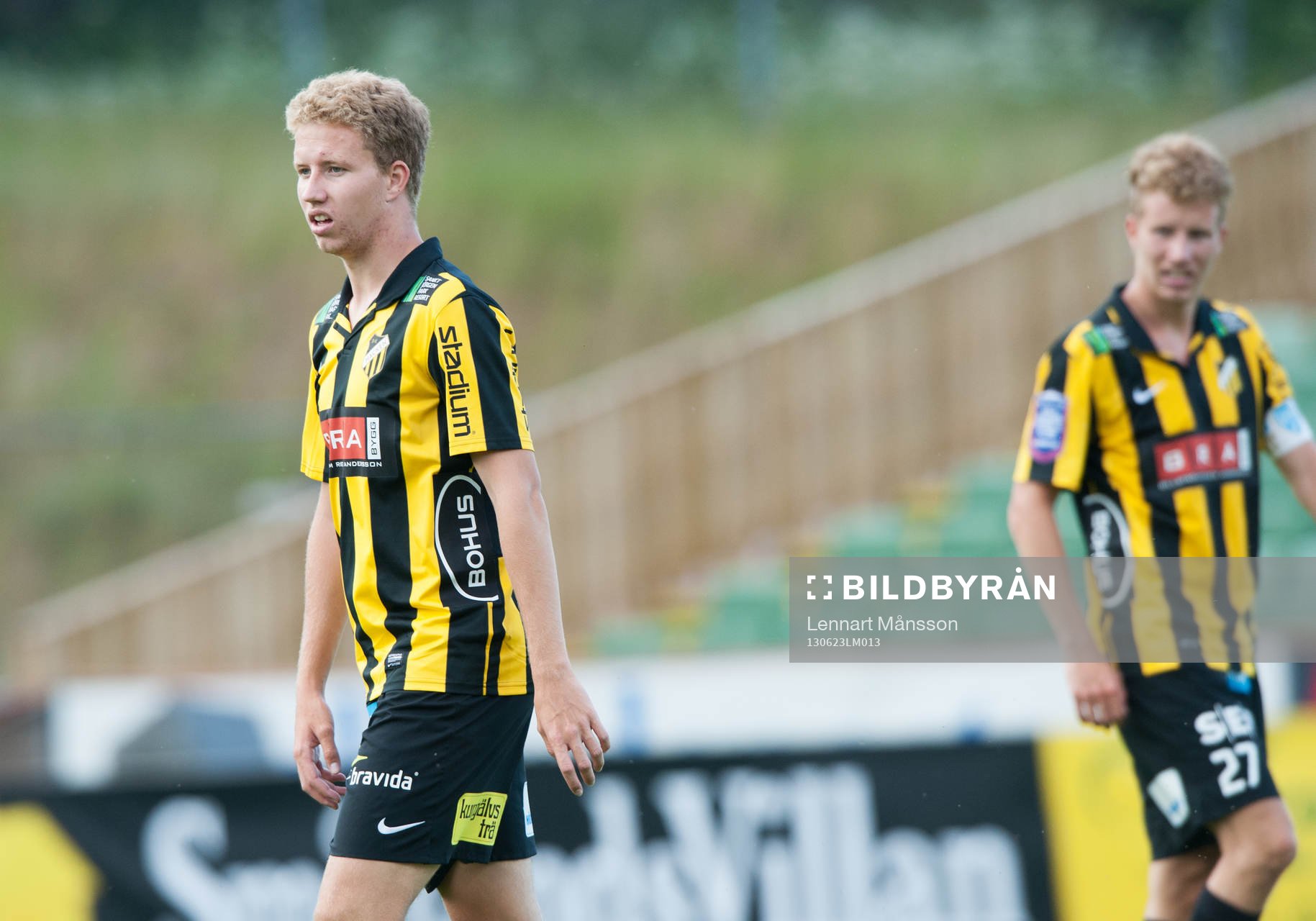 Tvillingbröderna Samuel och Simon Gustafson, Häcken