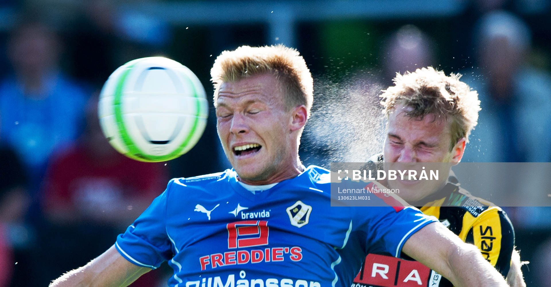 Andreas Landgren, Halmstad och Oscar Lewicki, Häcken