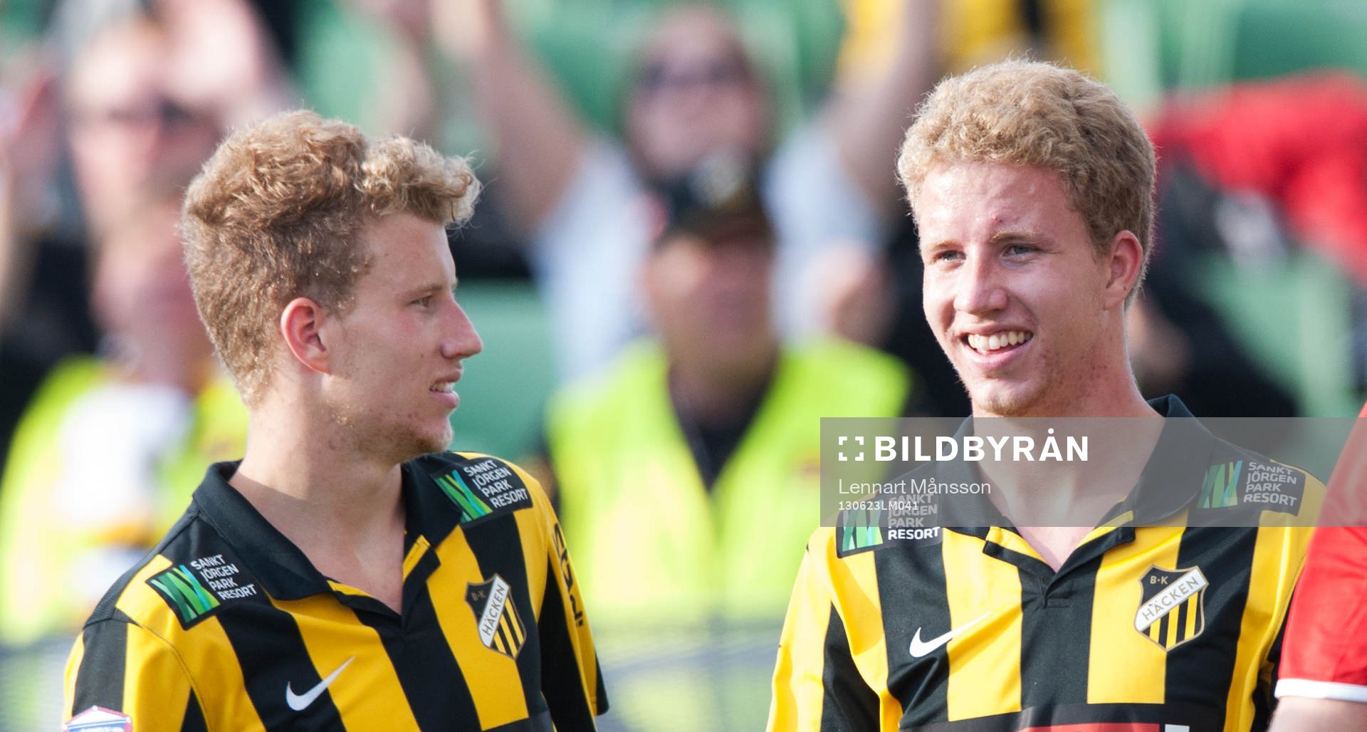 Tvillingbröderna Samuel och Simon Gustafson, Häcken