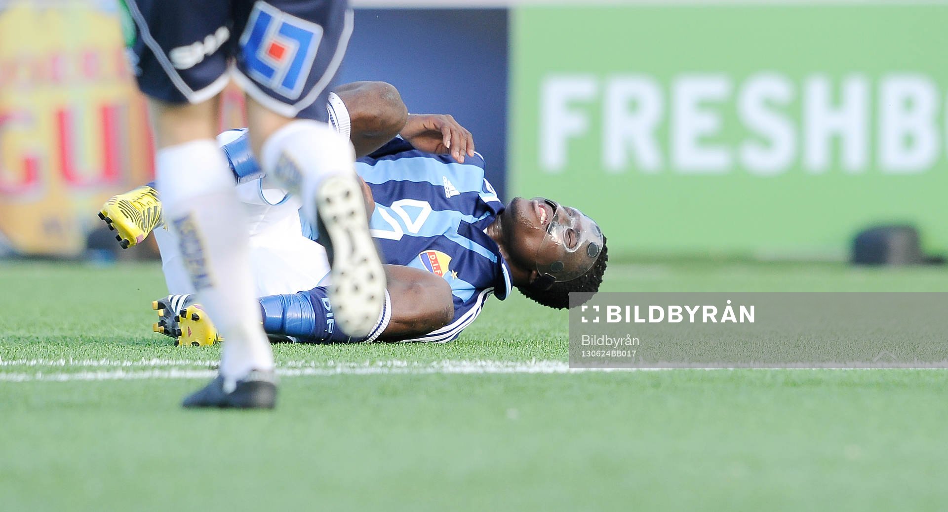 Djurgårdens nr 18 Daniel Amartey