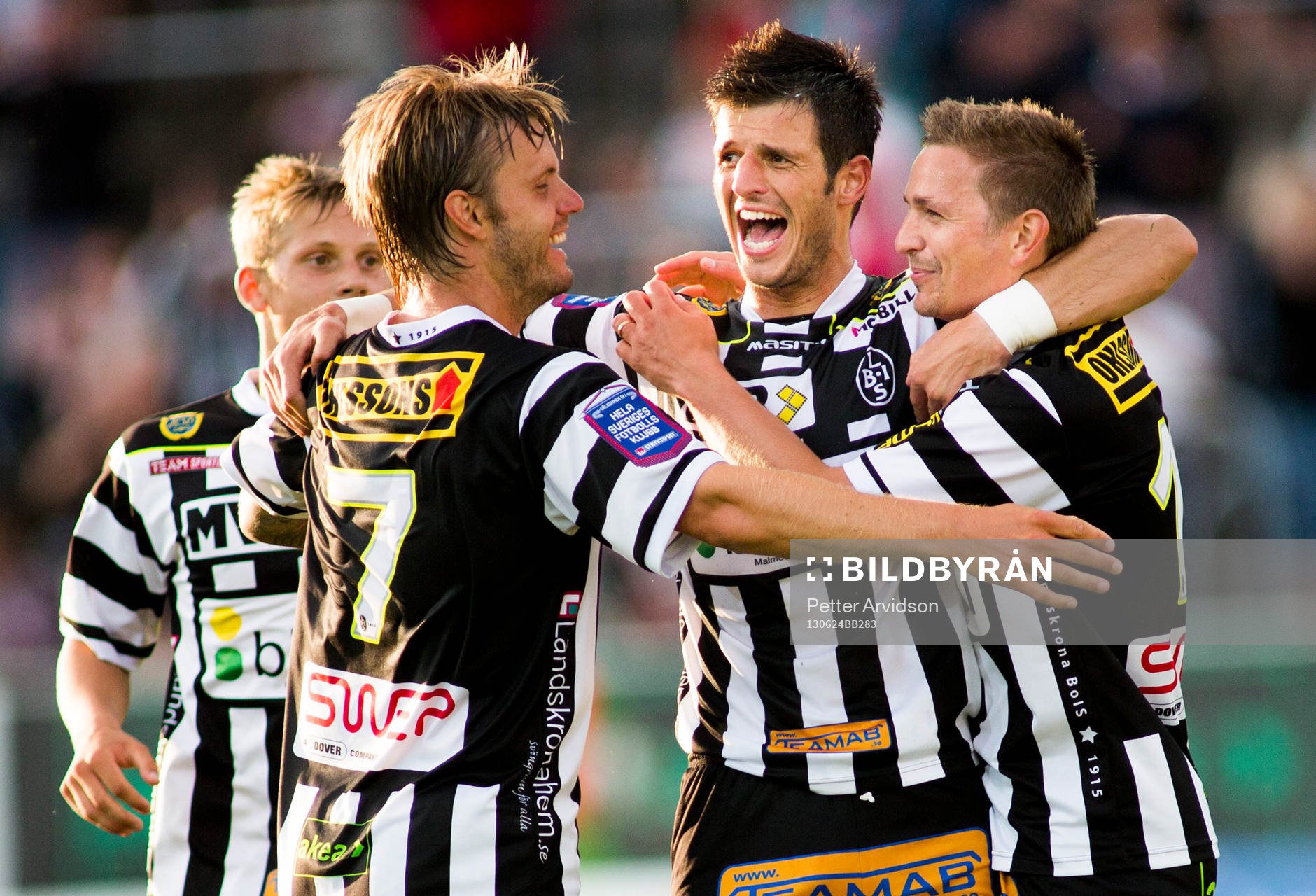 Landskronas Liridon Leci, Andreas Dahl och Fredrik Olsson