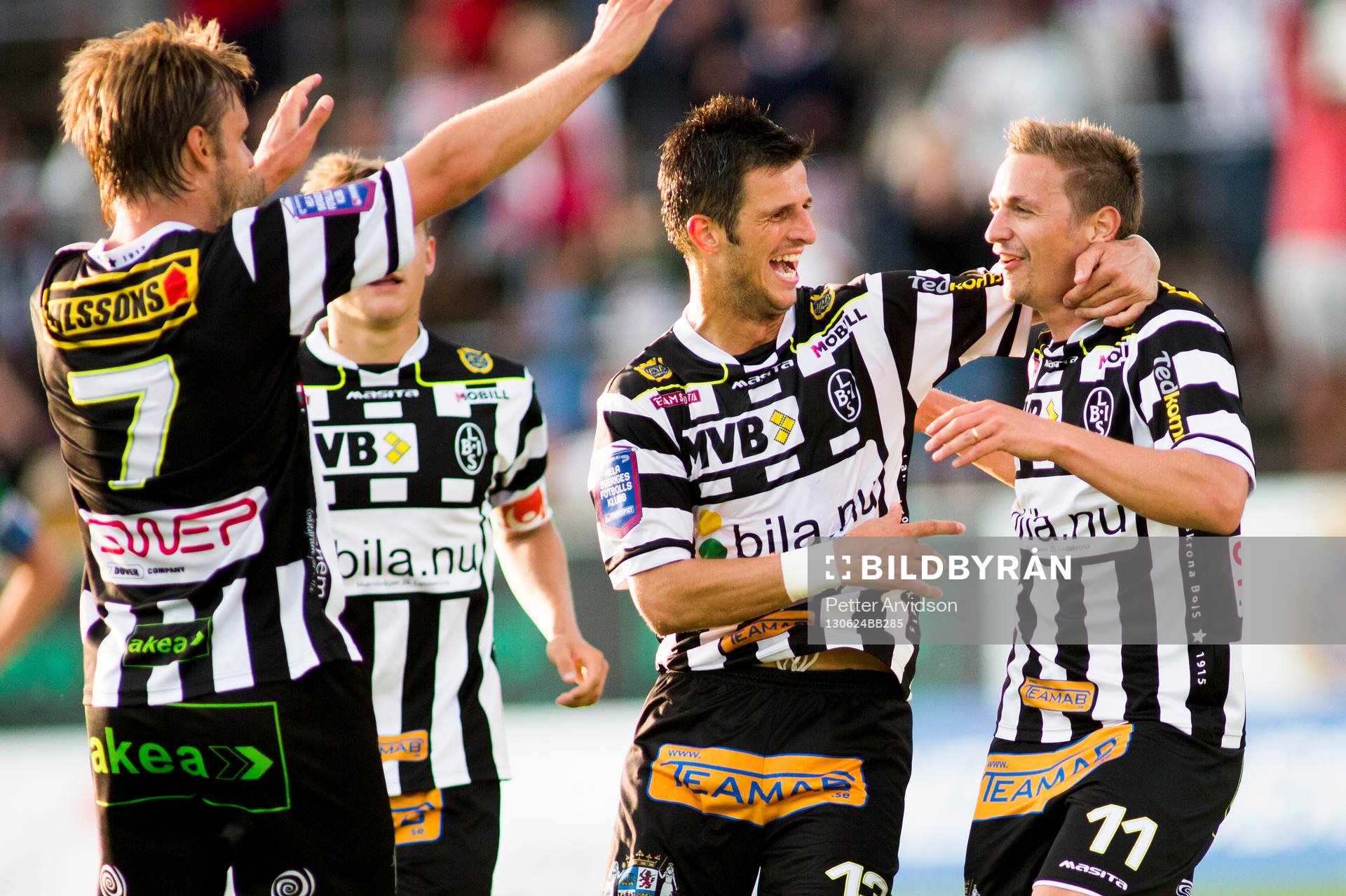 Landskronas Liridon Leci, Andreas Dahl och Fredrik Olsson