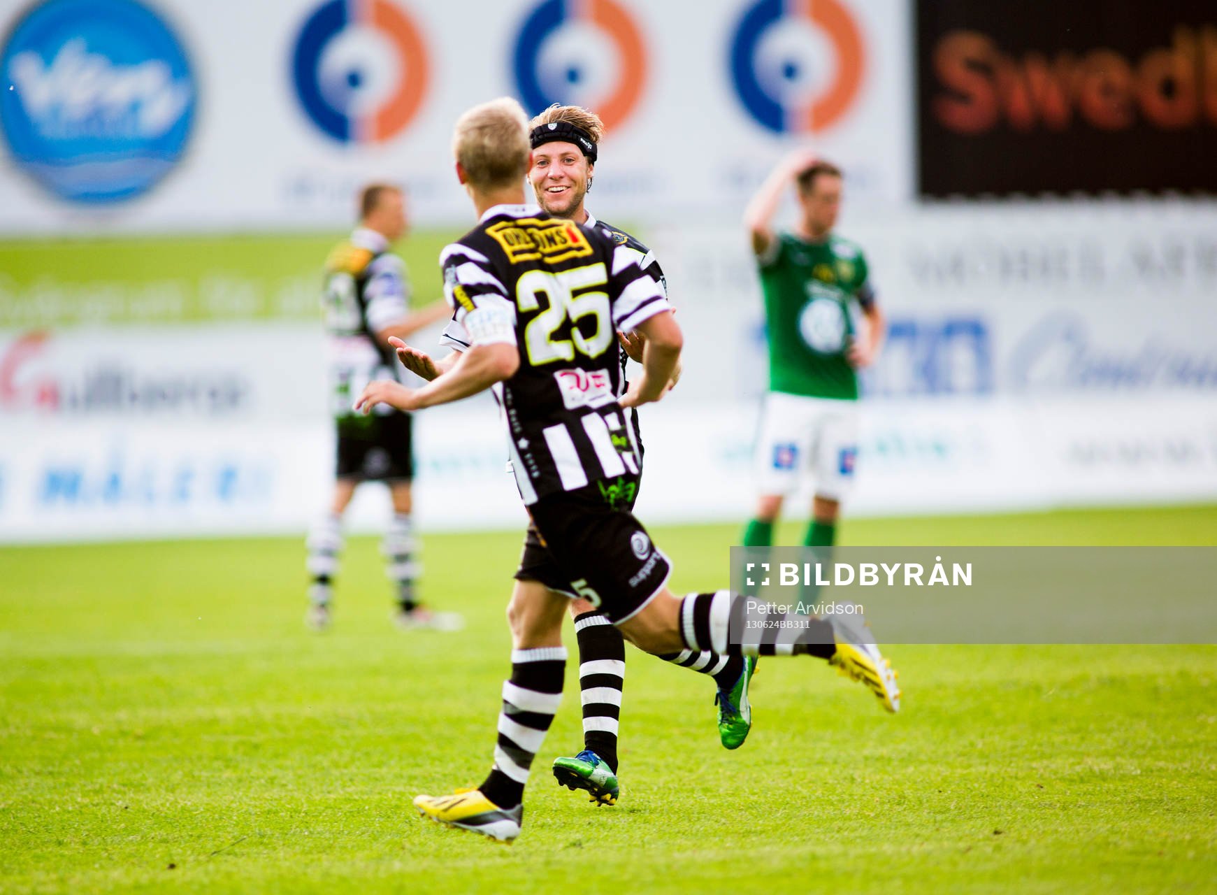 Landskronas Fredrik Karlsson jublar