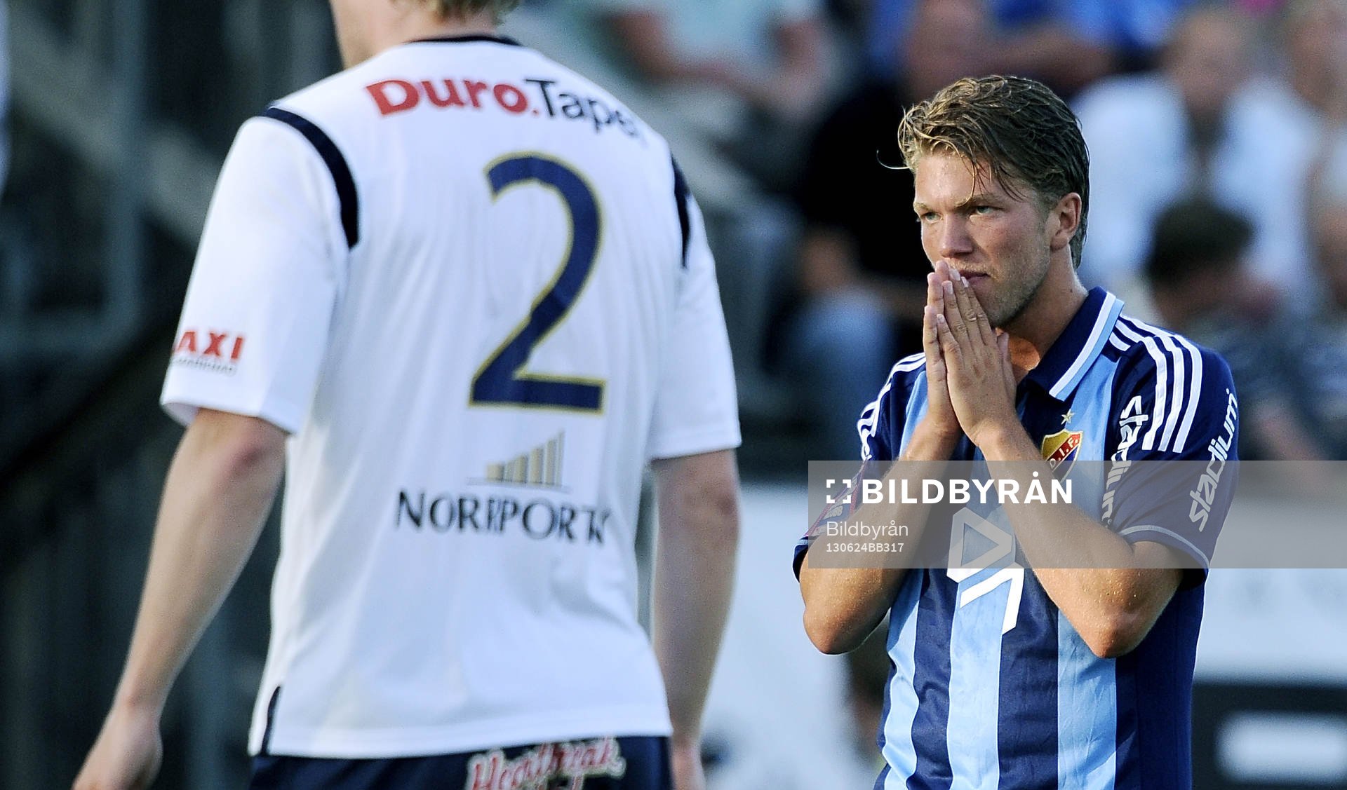 Djurgårdens nr 7 Martin Broberg
