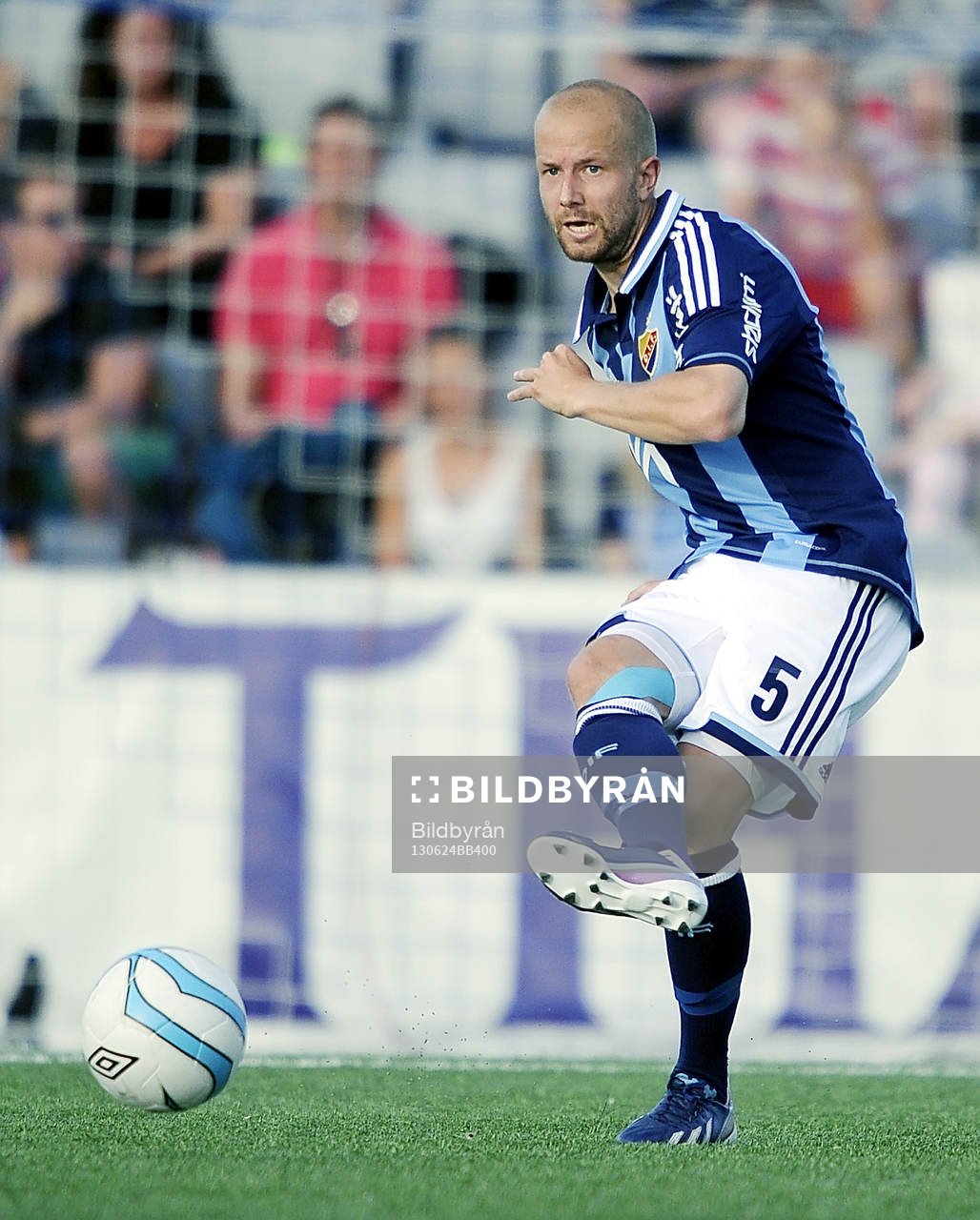 Djurgårdens nr 5 Petter Gustafsson