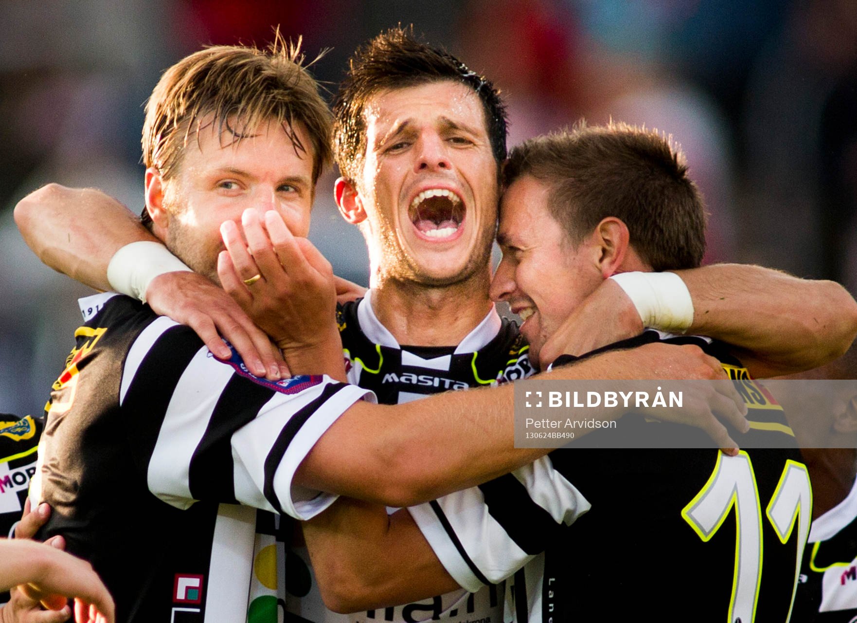 Landskronas Liridon Leci, Andreas Dahl och Fredrik Olsson