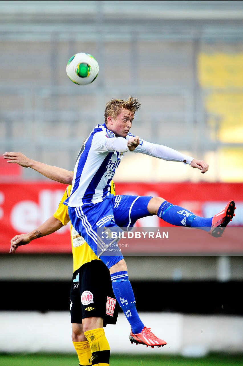 IFK Göteborgs Sam Larsson nickar