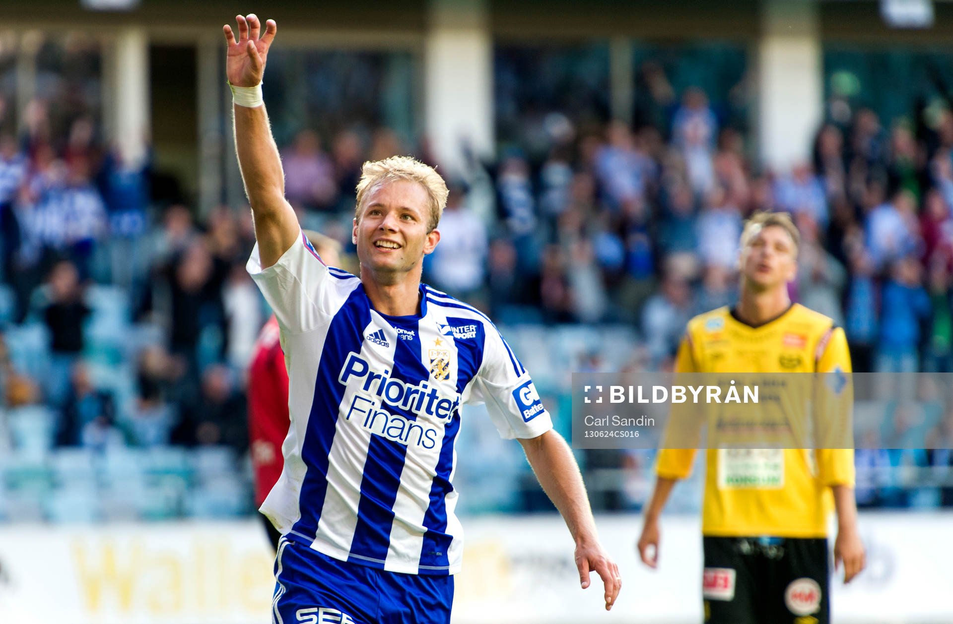 IFK Göteborgs Robin Söder jublar