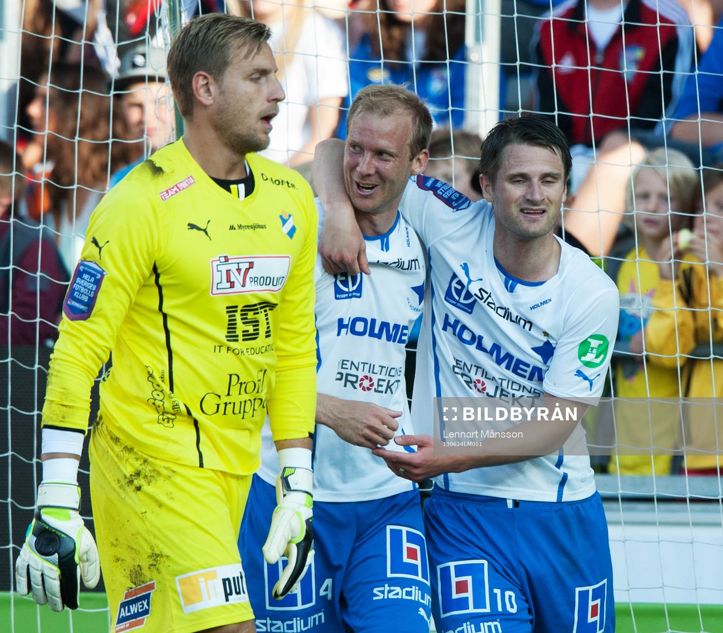 0-2 Andreas Johansson, Norrköping, som grattas av Gunnar
