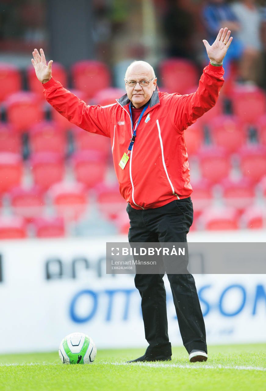 Fotboll, allsvenskan, Öster - Norrköping: Göran Hagberg, målvaktsveteran, Öster
