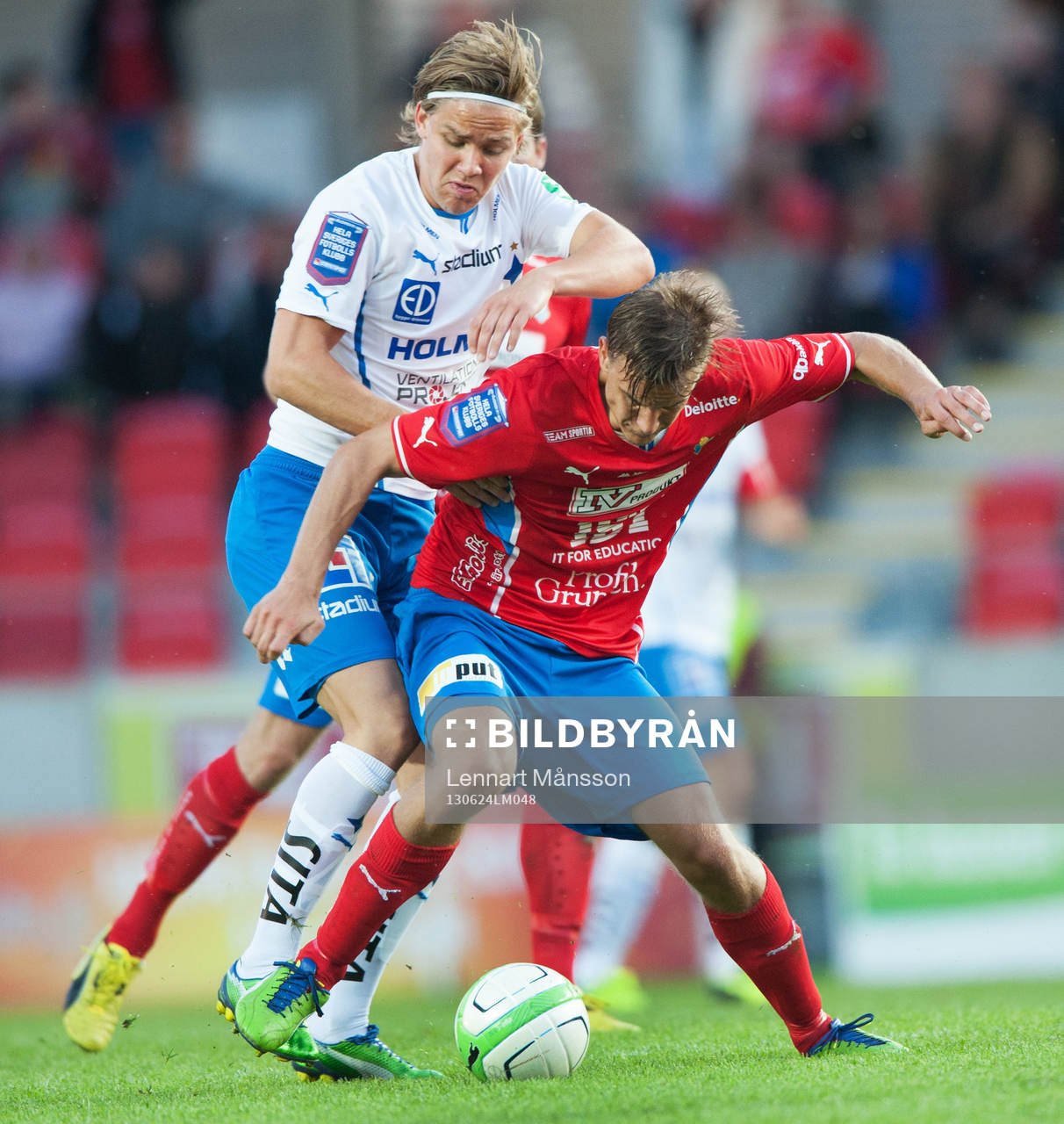 Månz Karlsson, Öster, och Christoffer Nyman, Norrköping