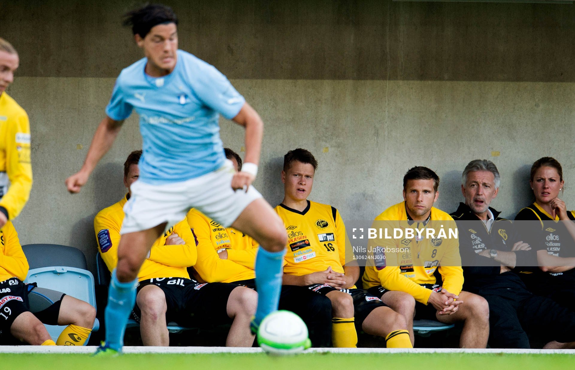 Elfsborgs Anders Svensson sitter på bänken
