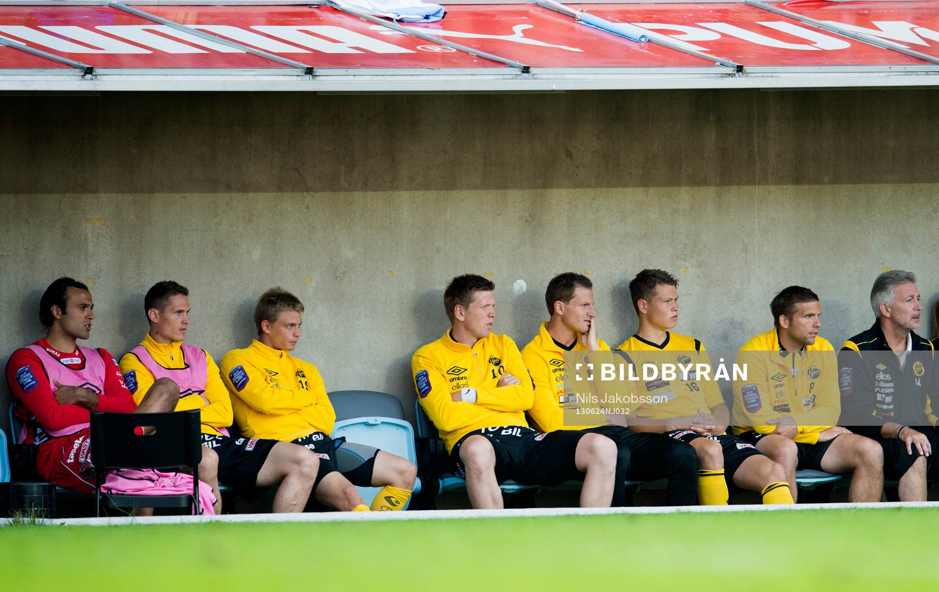 Rätt rutinerad avbytarbänk hos Elfsborg när Kevin Abbas