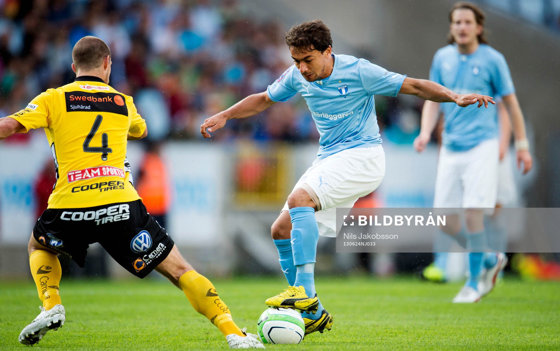Elfsborgs Joackim Jörgensen och Malmö FFs Ricardo