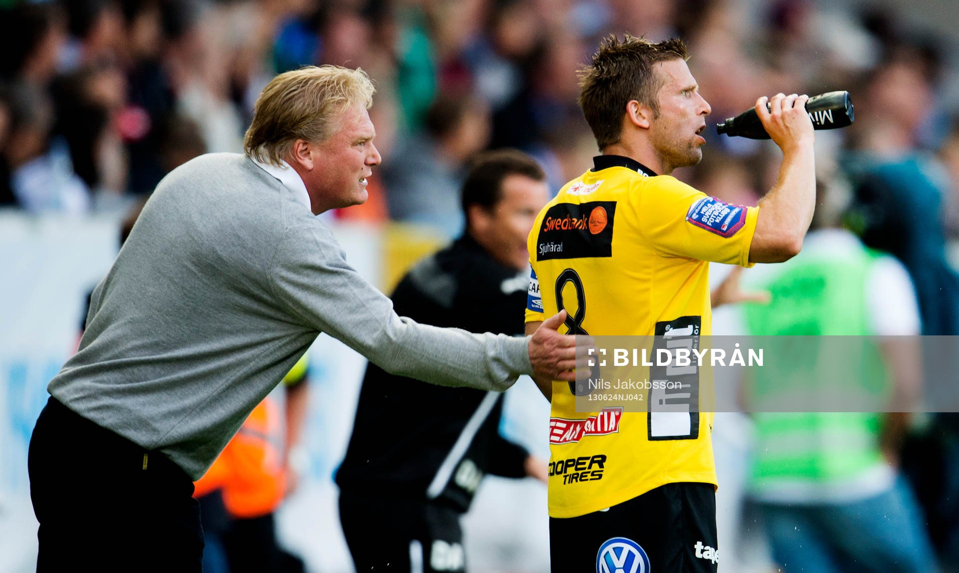 Elfsborgs tränare Jörgen Lennartsson och Anders Svensson