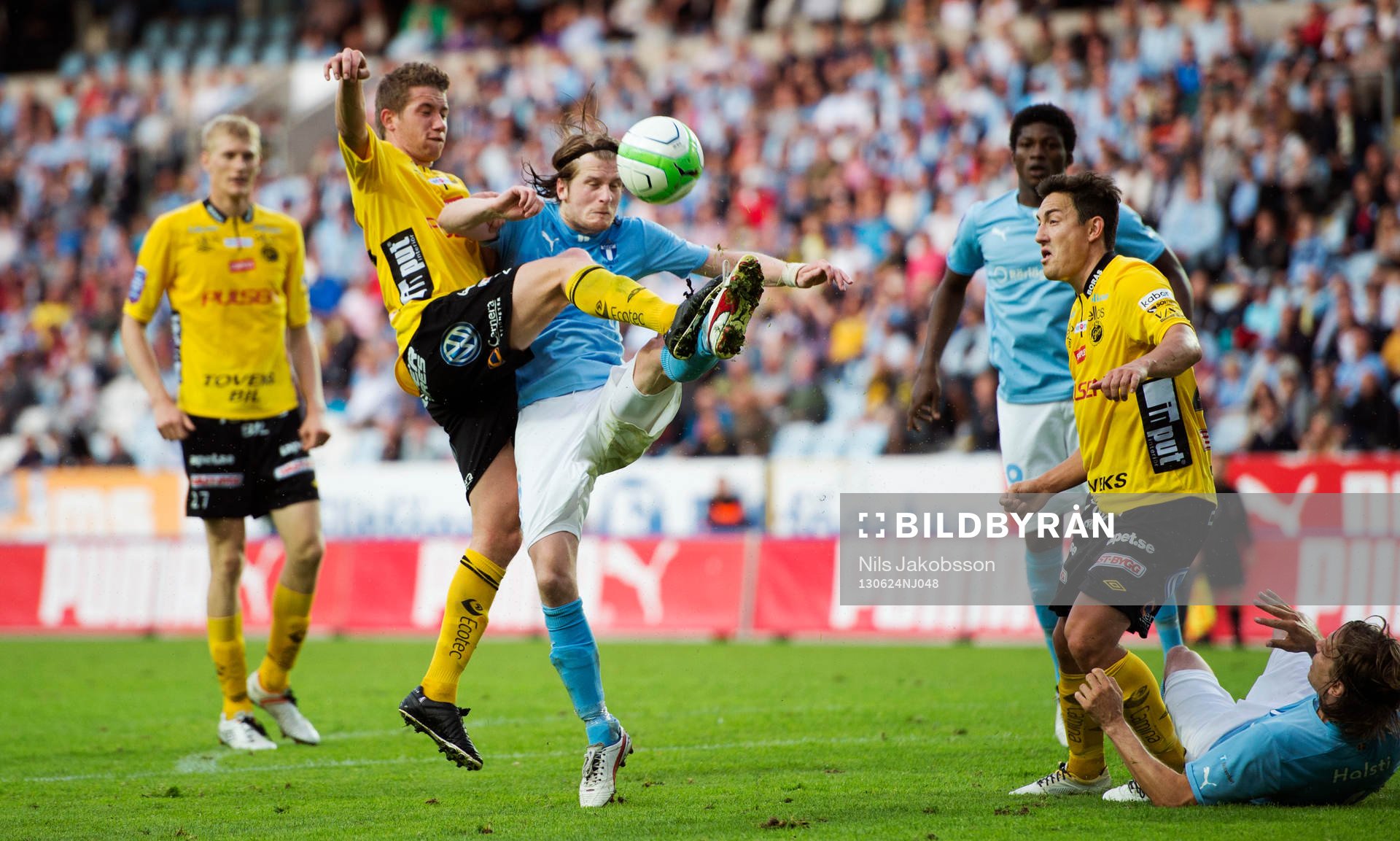 Elfsborgs Marcus Rohdén och Malmö FFs Erik Friberg