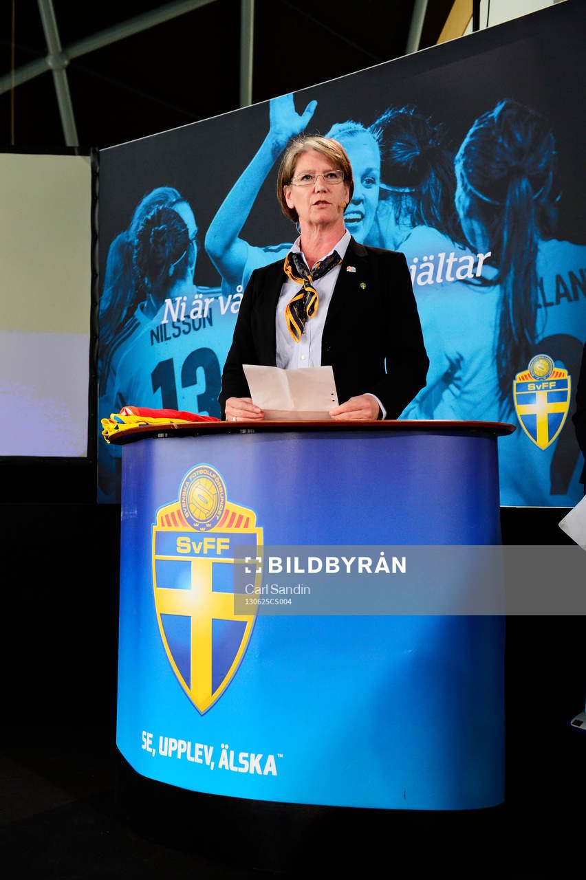 Annelie Larsson, styrelseledamot Svenska fotbollsförbundet