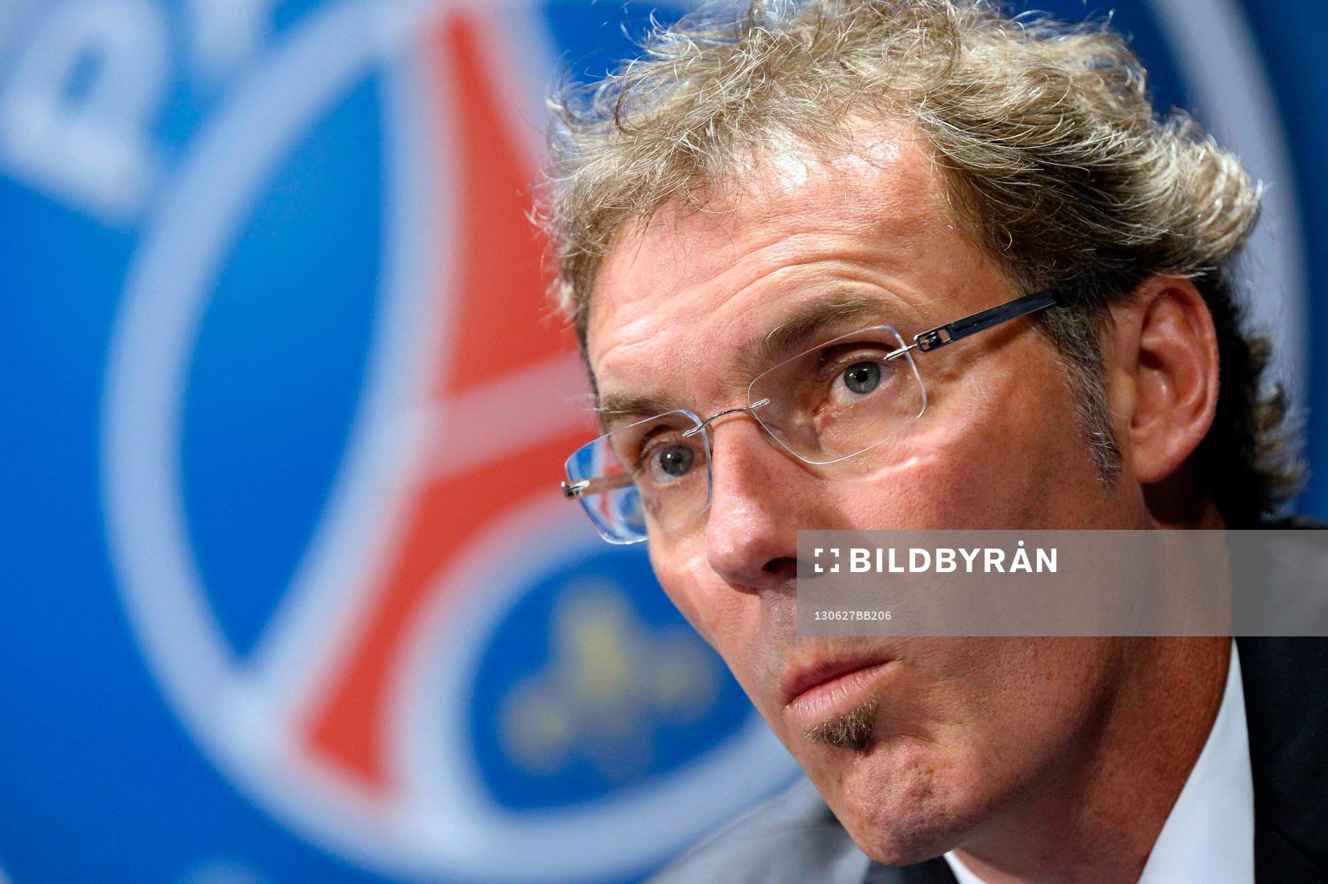 Fotboll, Paris Saint German: Laurent BLANC - 27.06.2013 - Presentation du nouvel entraineur du Paris Saint Germain - Conference de Presse - 