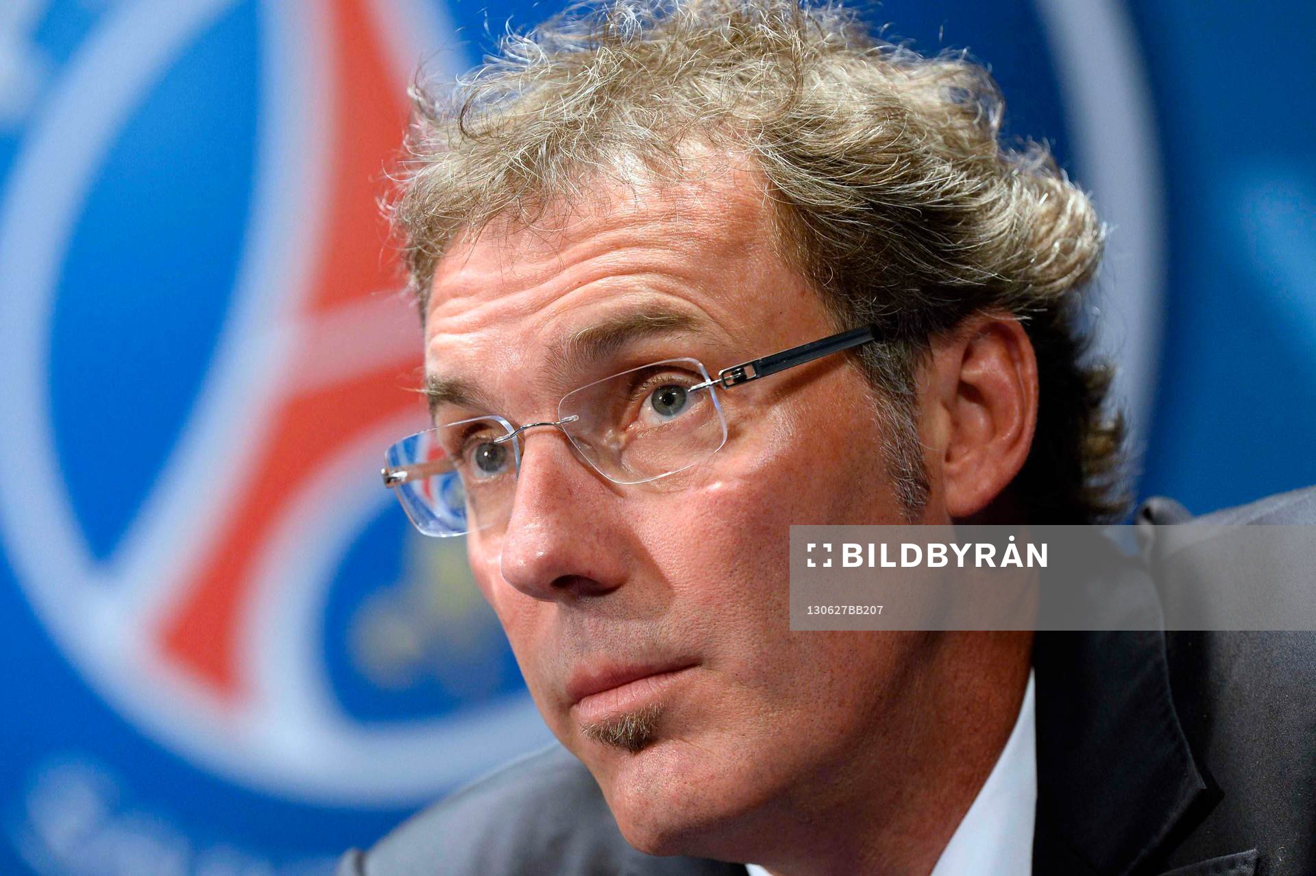  Fotboll, Paris Saint German: Laurent BLANC - 27.06.2013 - Presentation du nouvel entraineur du Paris Saint Germain - Conference de Presse - 