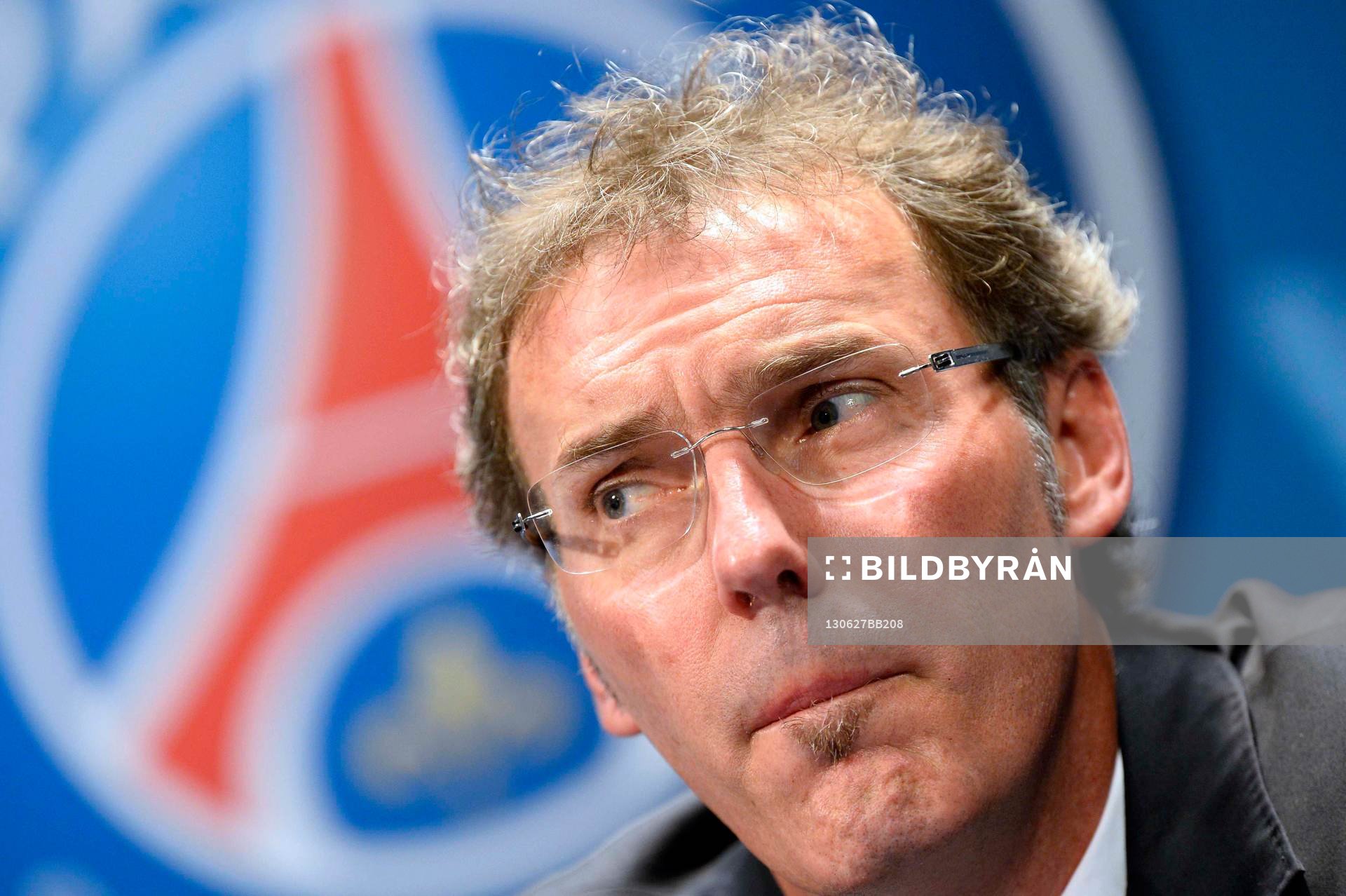  Fotboll, Paris Saint German: Laurent BLANC - 27.06.2013 - Presentation du nouvel entraineur du Paris Saint Germain - Conference de Presse - 