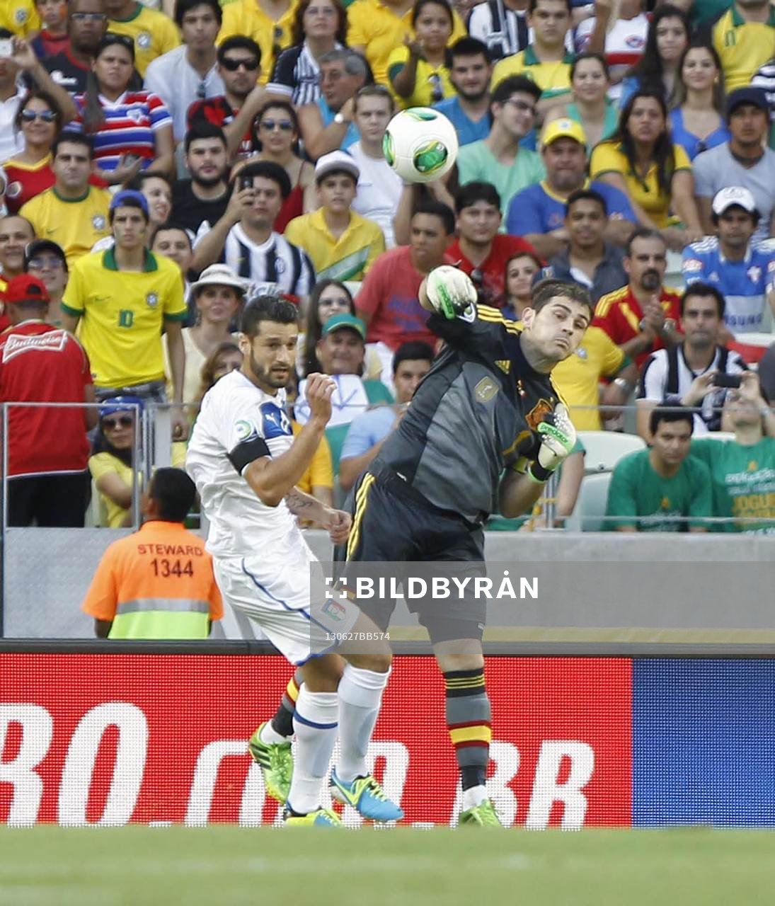  Fotboll, Confederations Cup, Spanien - Italien: IKER CASILLAS - 27.06.2013 - Espagne / Italie - 1/2Finale Coupe des Confederations 2013